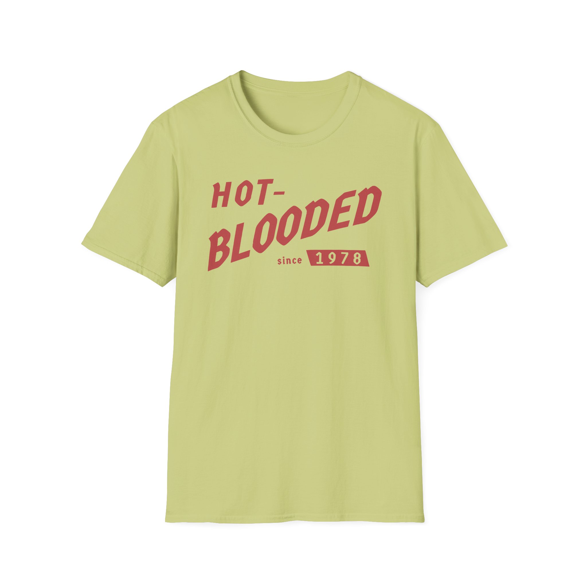 Foreigner Hot Blooded '77 Unisex Softstyle T-Shirt
