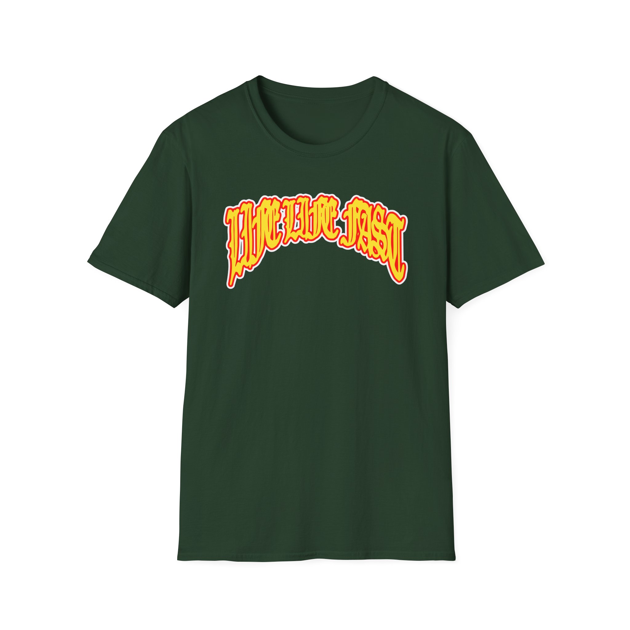 Roddy Ricch Live Life Fast Angel Unisex Softstyle T-Shirt