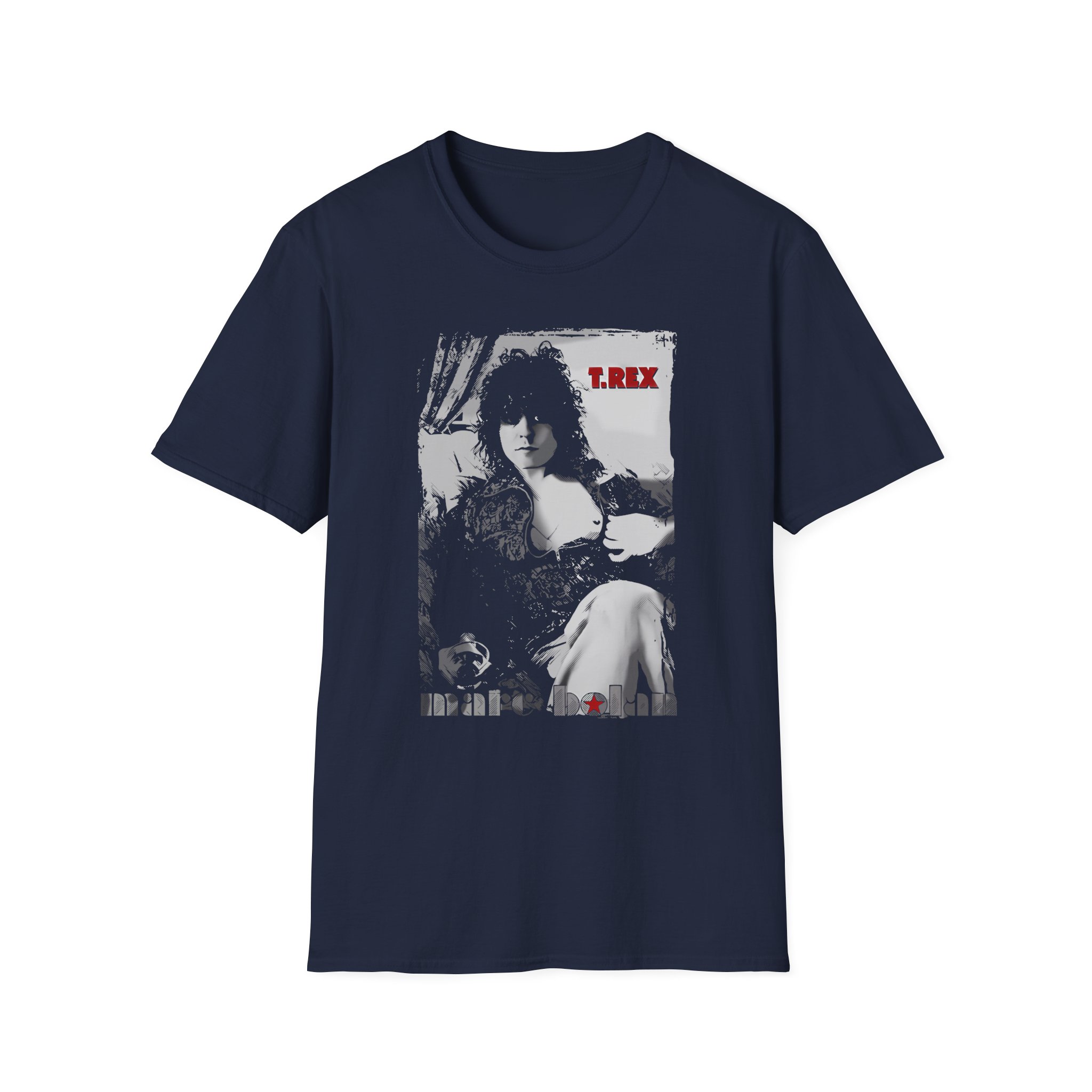 T Rex Nipple Unisex Softstyle T-Shirt