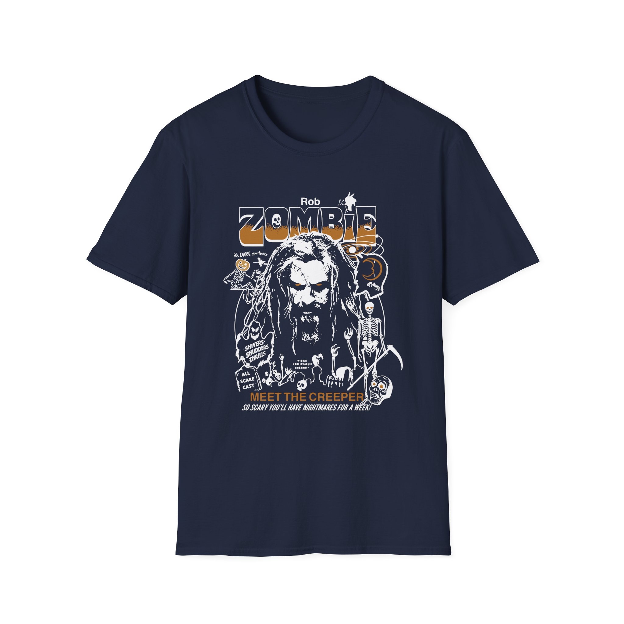 Rob Zombie Meet the Creeper Unisex Softstyle T-Shirt