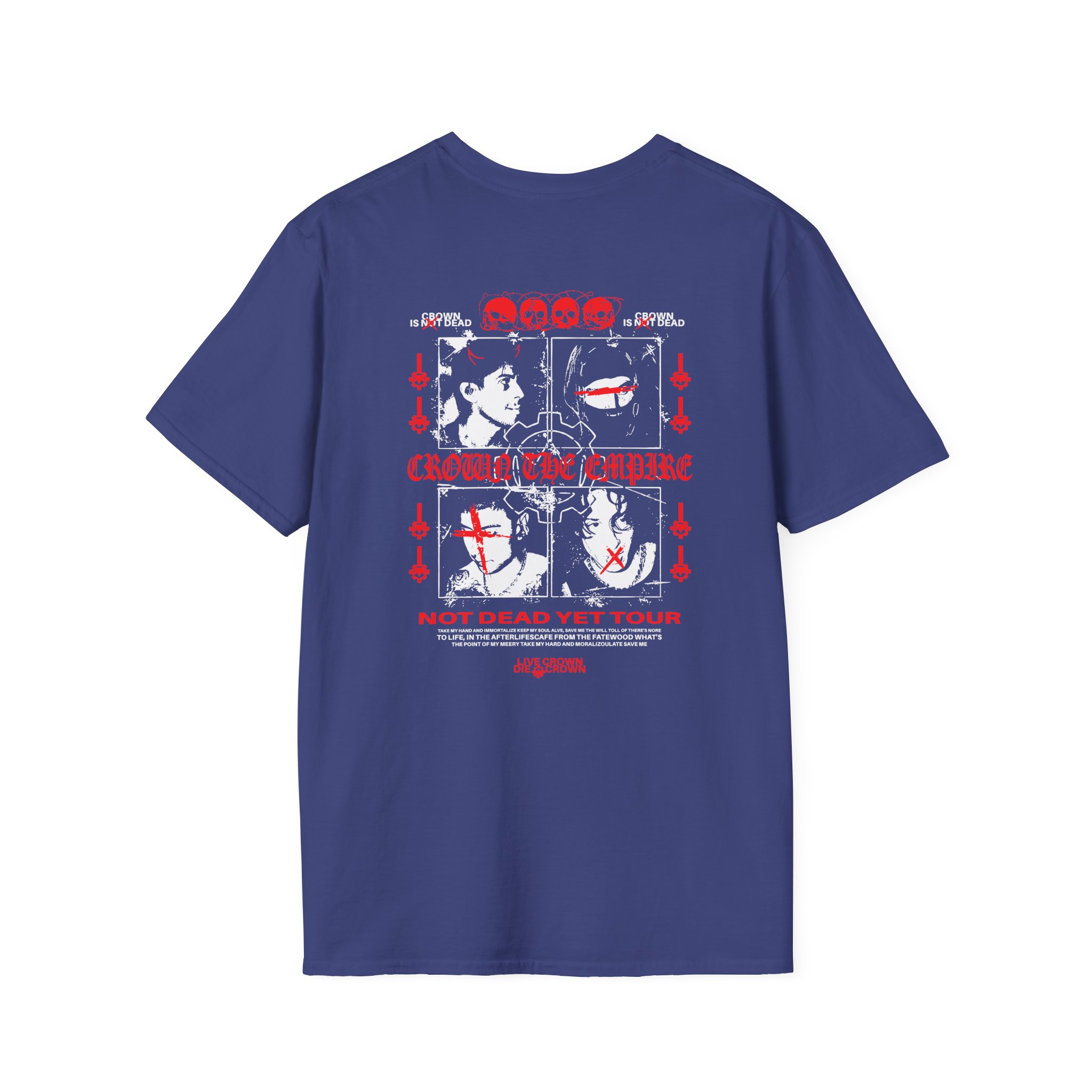 Crown the Empire Crown Is Dead Unisex Softstyle T-Shirt