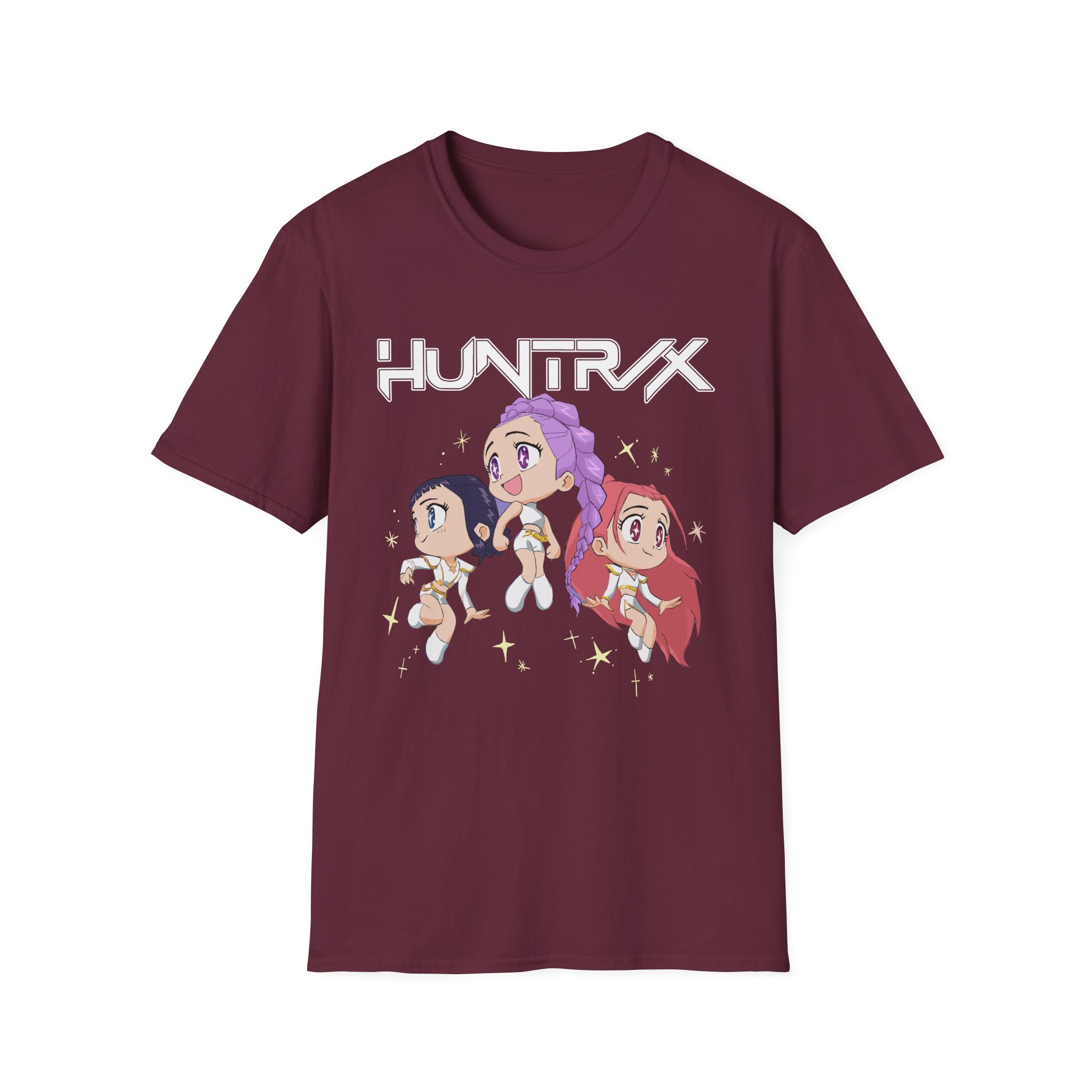 Kpop Demon Hunters As Seen On Huntrix World Tour Unisex Softstyle T-Shirt