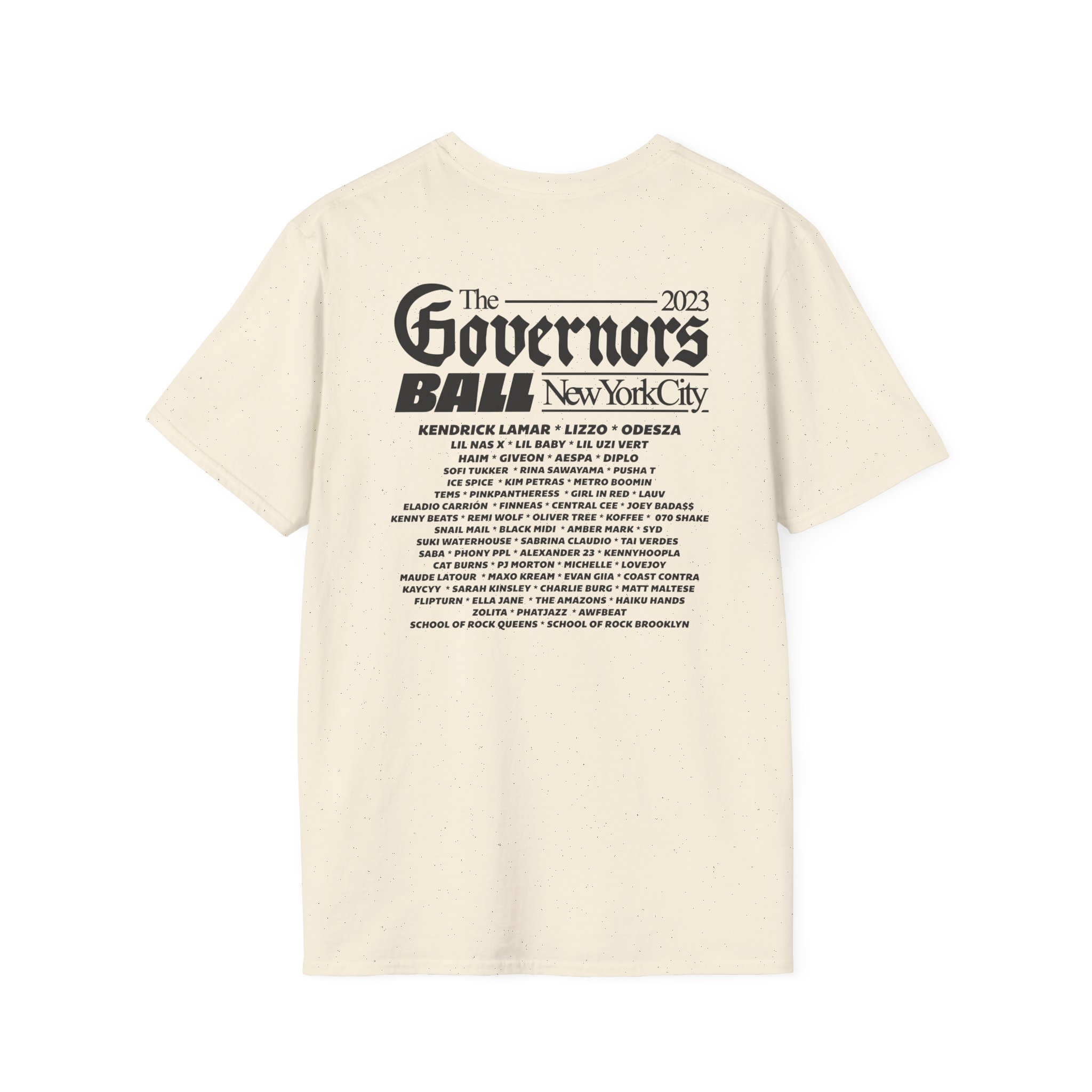Gov Ball Liberty Skull Unisex Softstyle T-Shirt