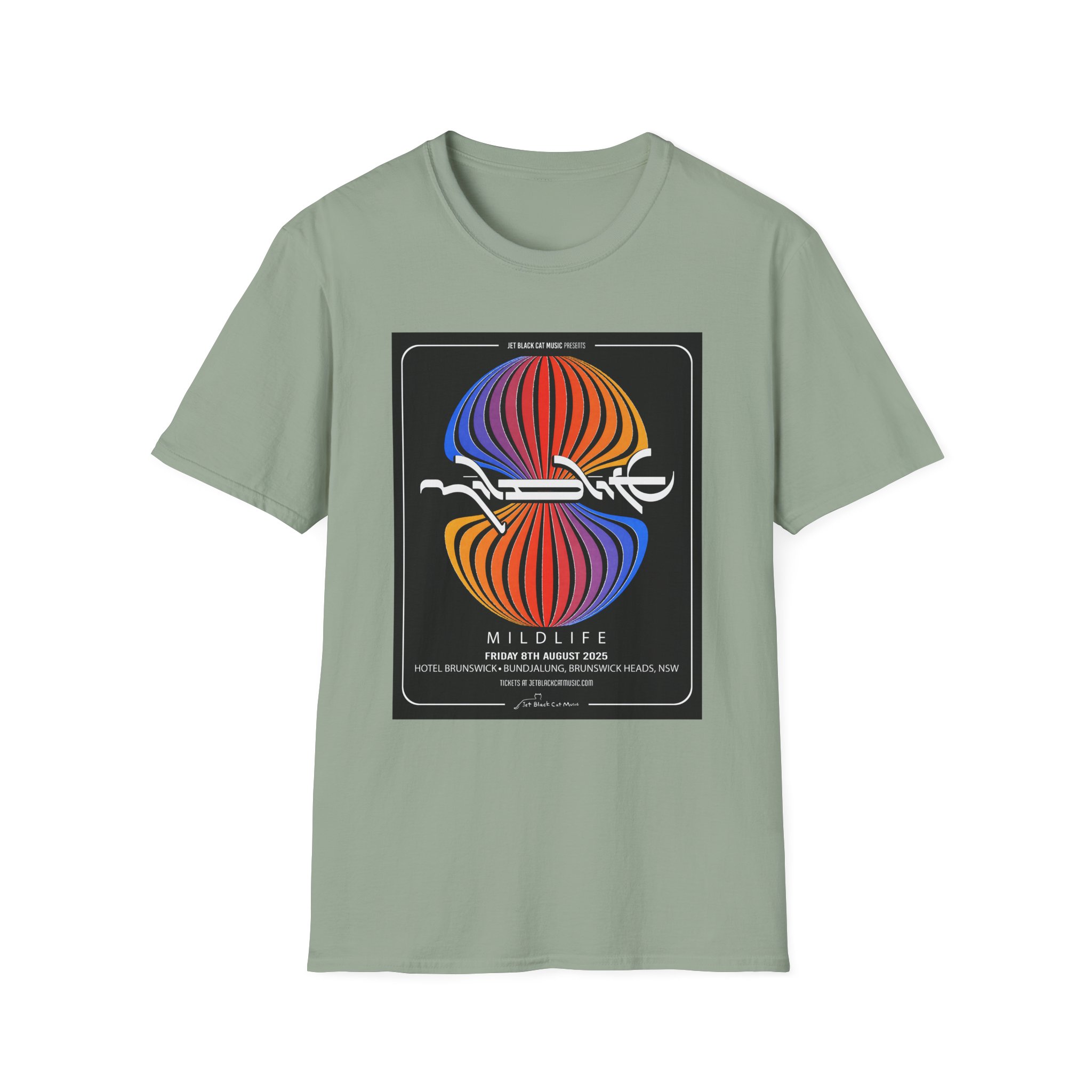 Mildlife Hotel Brunswick, NSW Concert Unisex Softstyle T-Shirt