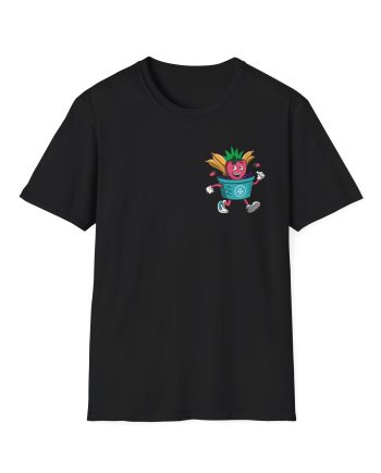 Acai Bowl Mascot Unisex Softstyle T-Shirt