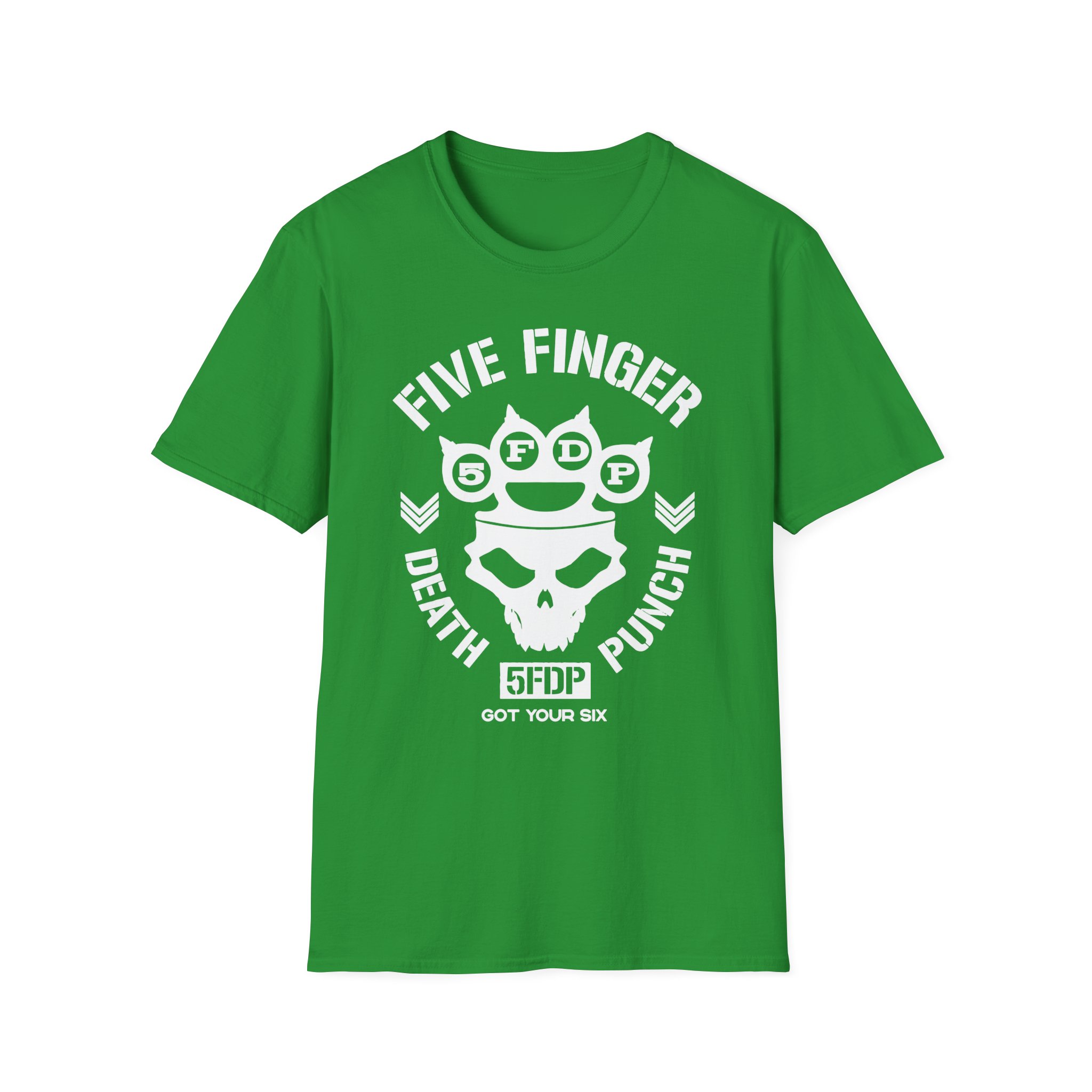Five Finger Death Punch Knucklehead Unisex Softstyle T-Shirt