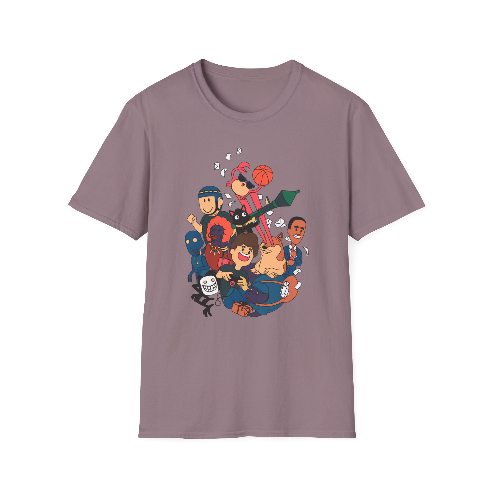 Denisdaily Unisex Softstyle T-Shirt