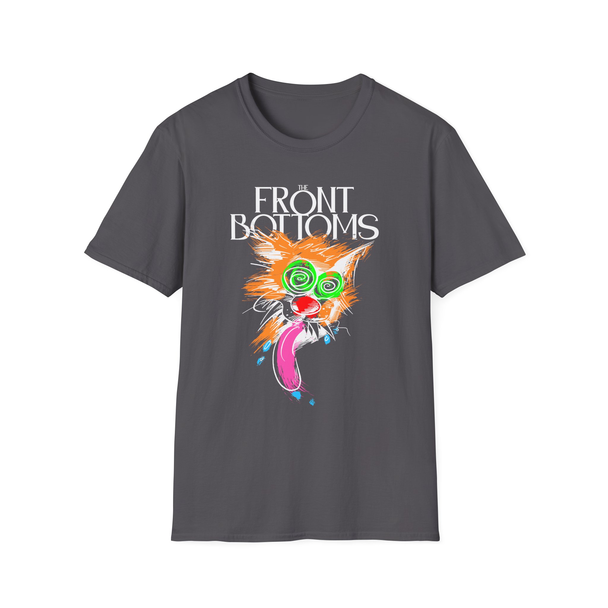 The Front Bottoms New Yorker Cat Unisex Softstyle T-Shirt