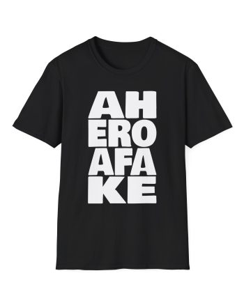 A Hero a Fake Unisex Softstyle T-Shirt