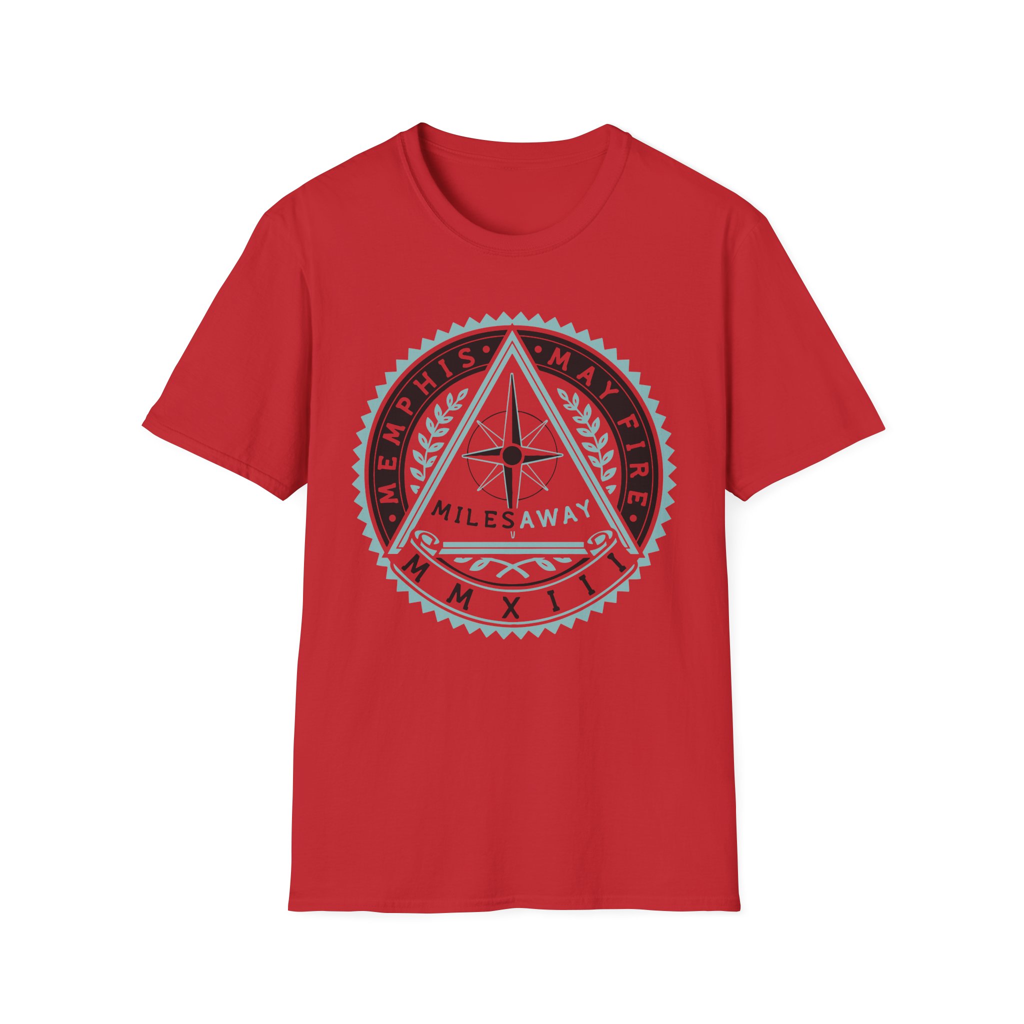 Memphis May Fire Miles Away Unisex Softstyle T-Shirt