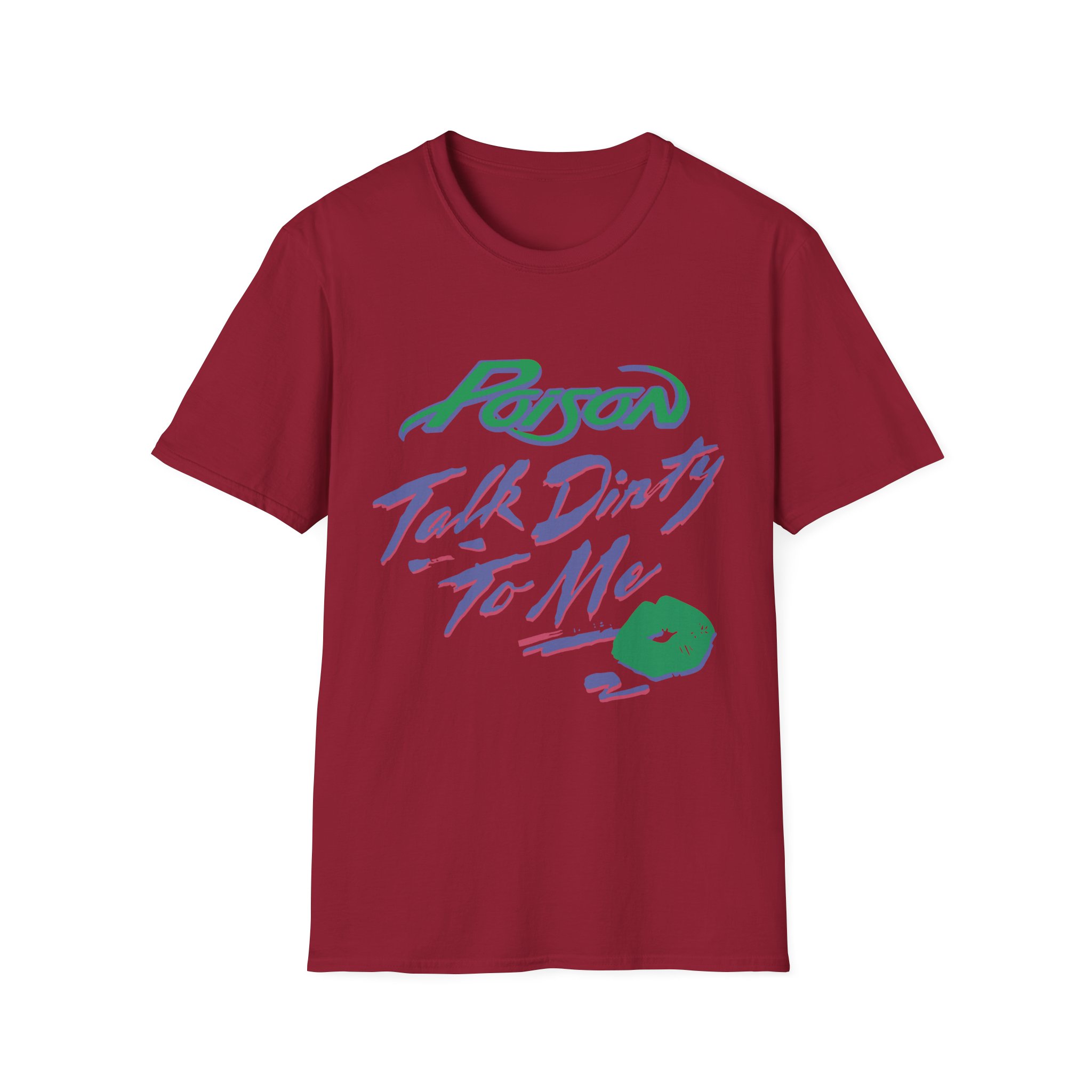 Poison Talk Dirty Unisex Softstyle T-Shirt