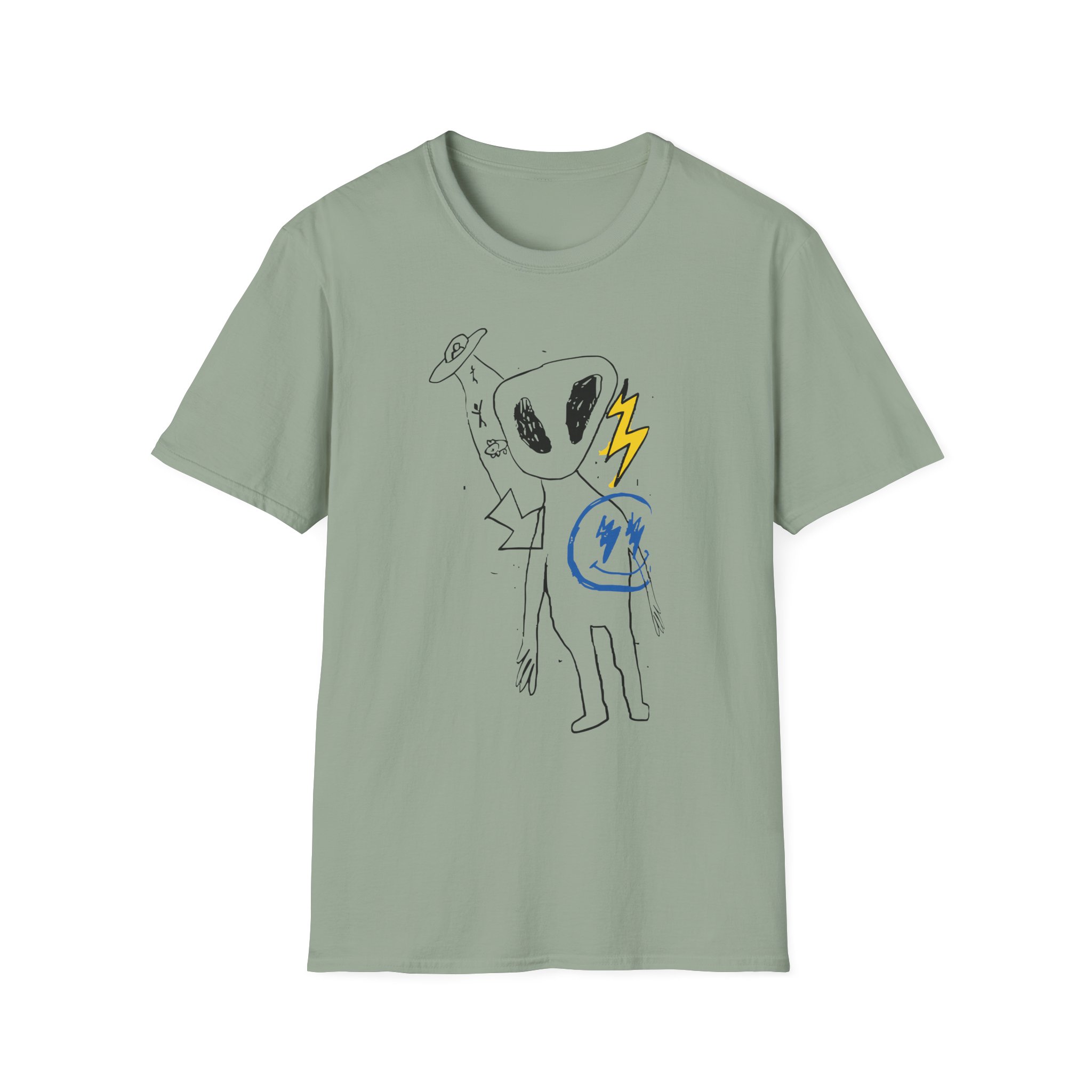 J Balvin Alien Thunder Unisex Softstyle T-Shirt
