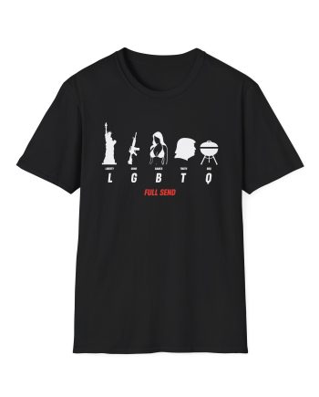 Full Send LGBTQ Unisex Softstyle T-Shirt