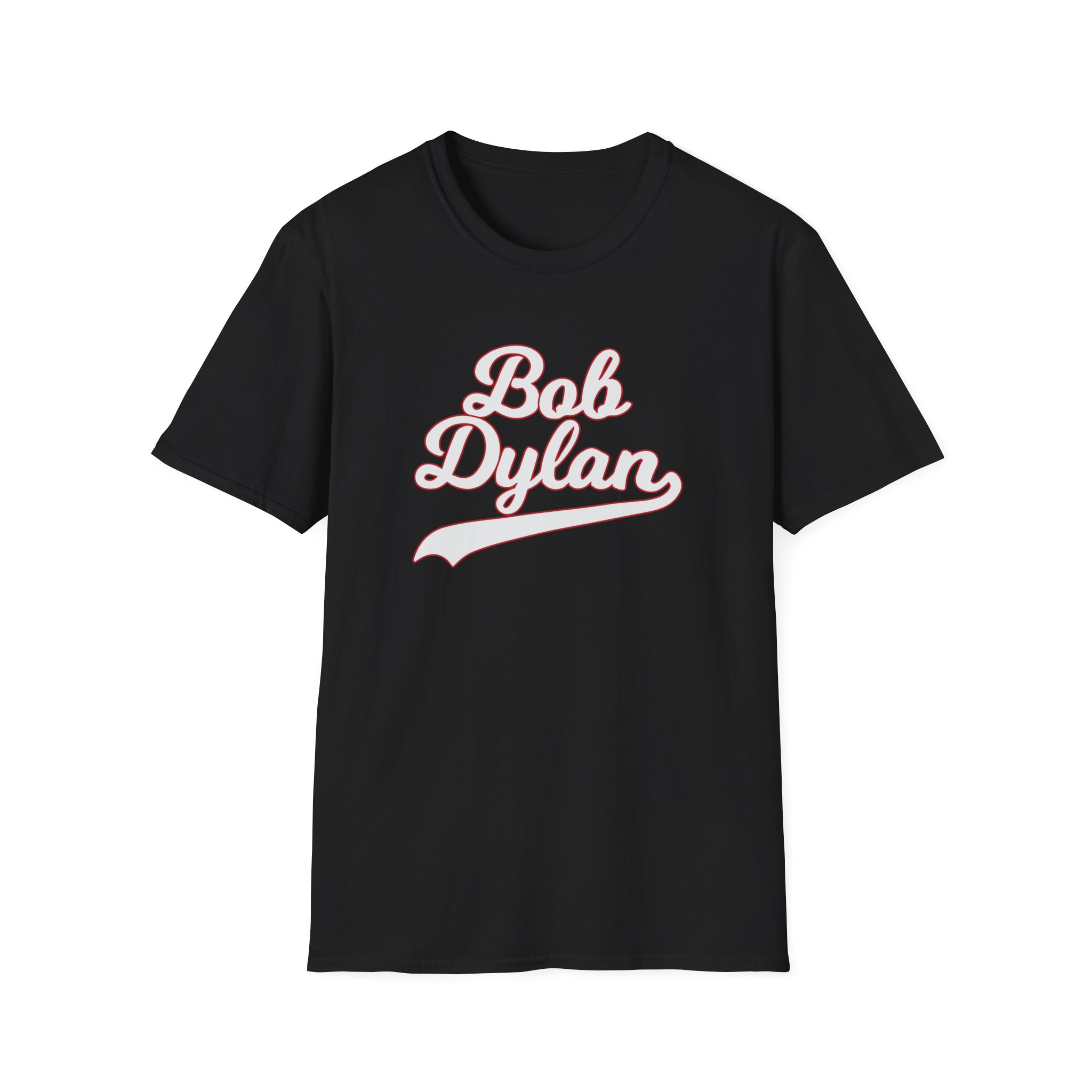 Bob Dylan Varsity Logo Unisex Softstyle T-Shirt