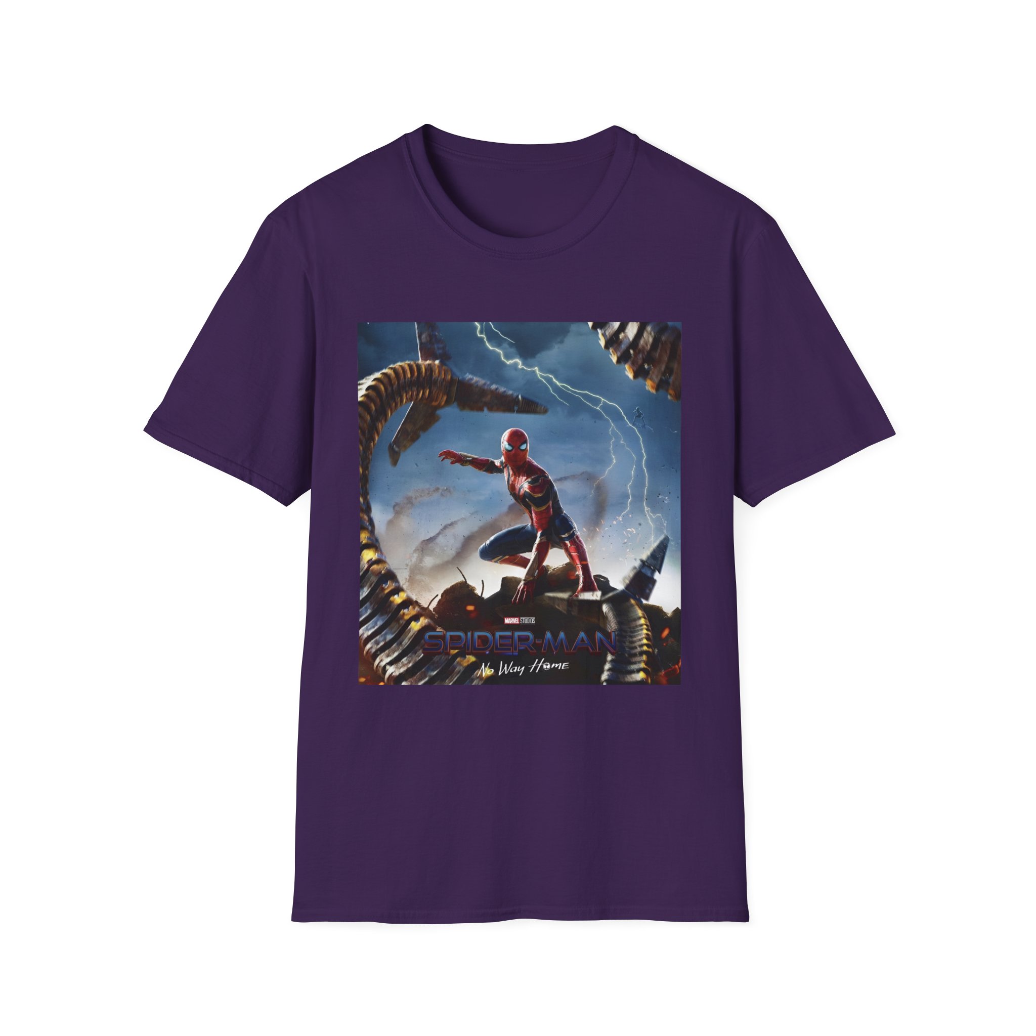 No Way Home Movie Poster Unisex Softstyle T-Shirt