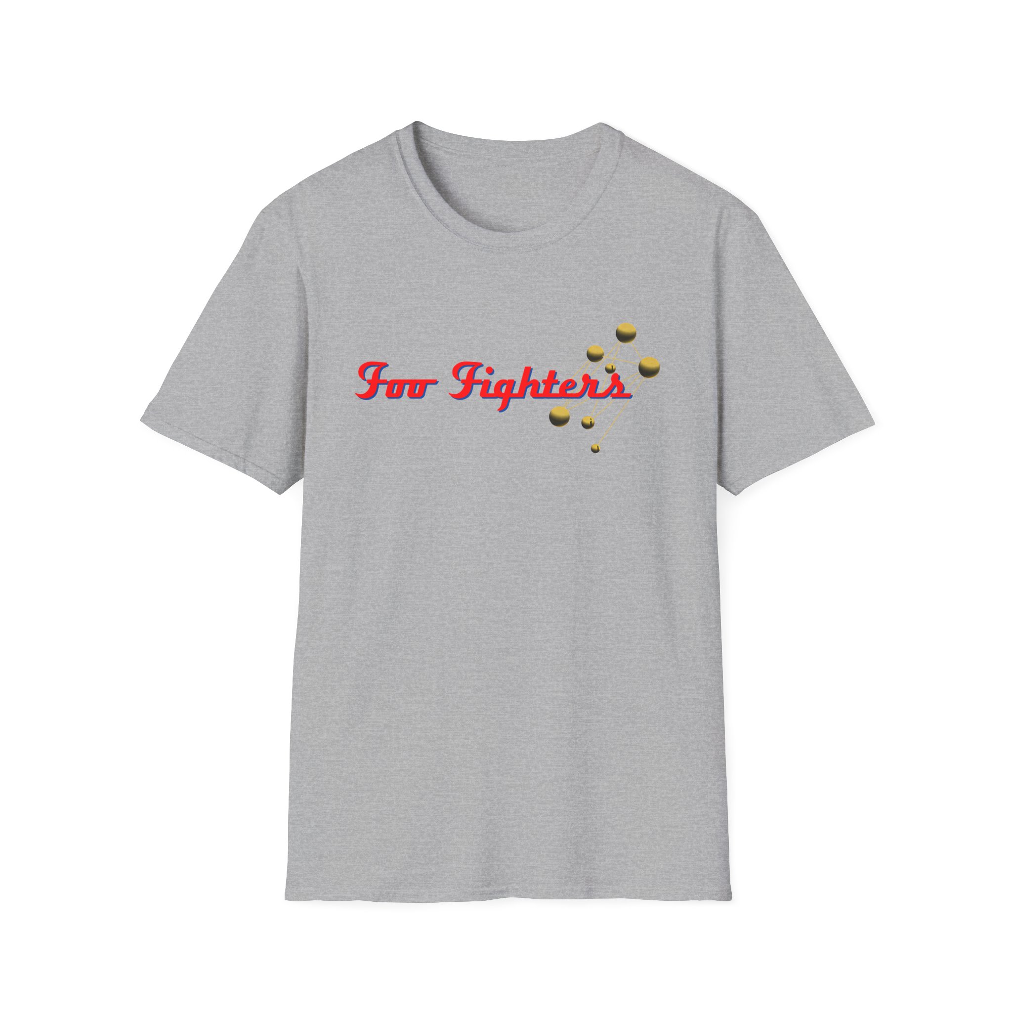 Foo Fighters Molecules Unisex Softstyle T-Shirt