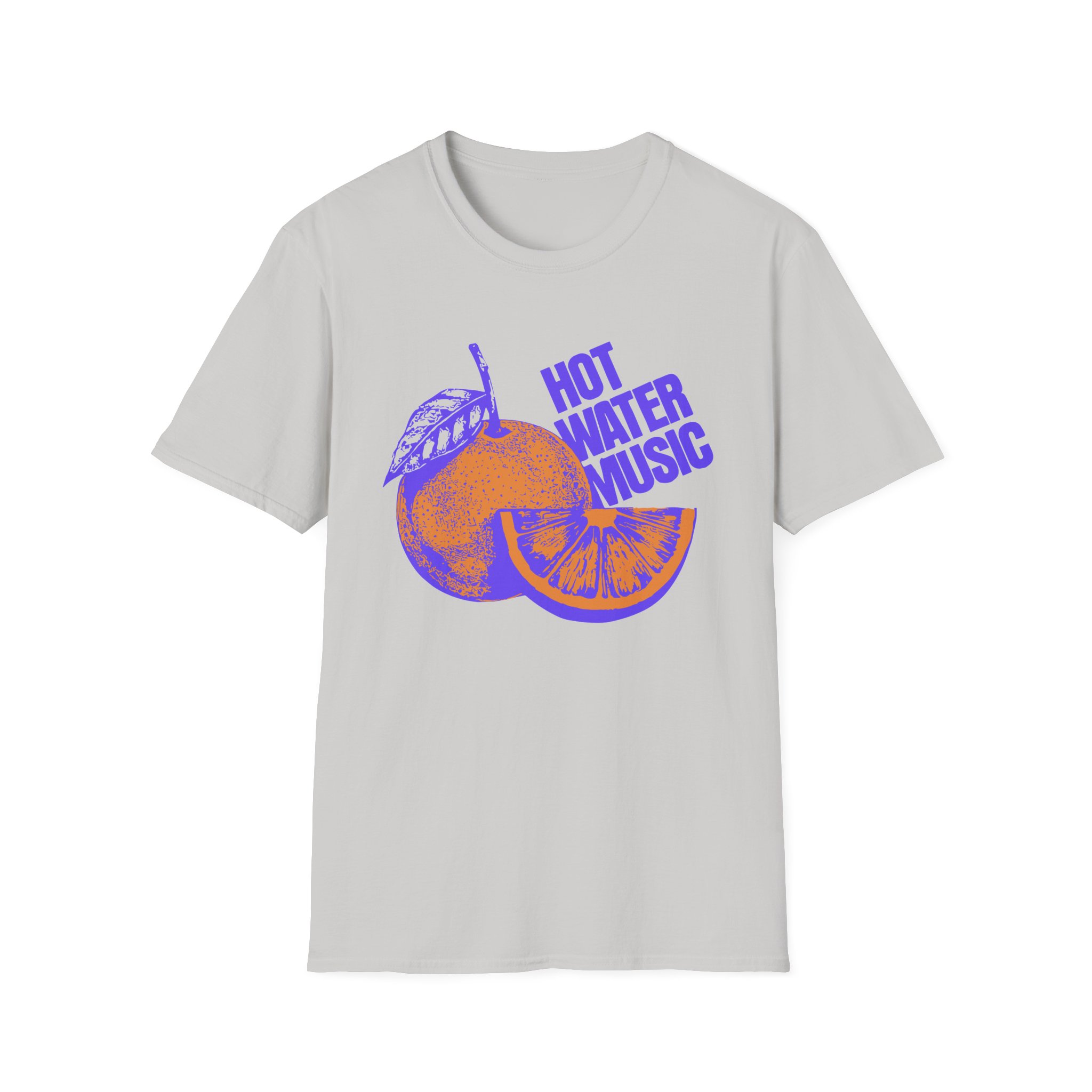 Hot Water Music Florida Orange Unisex Softstyle T-Shirt
