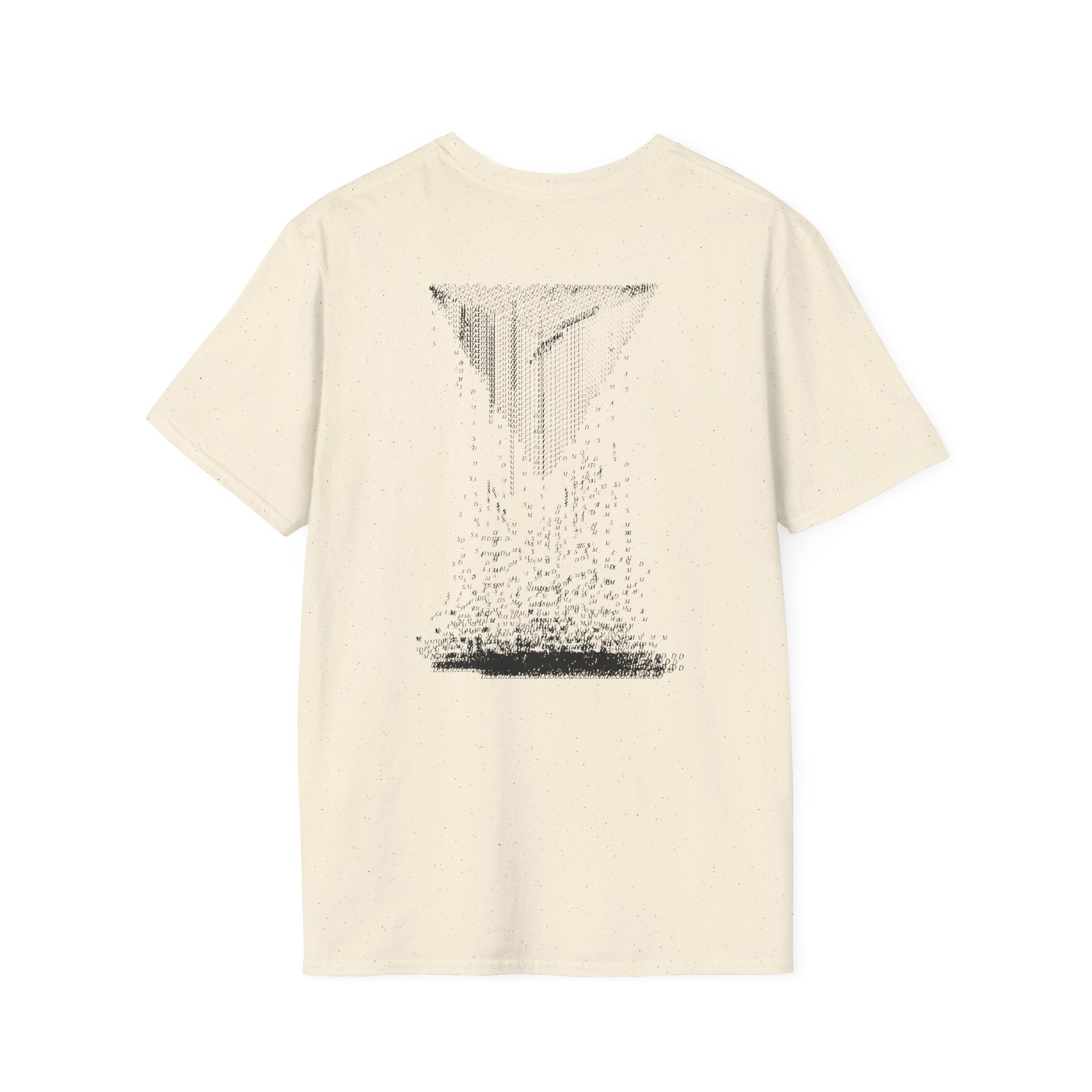 Dmas Crumbling Logo Unisex Softstyle T-Shirt