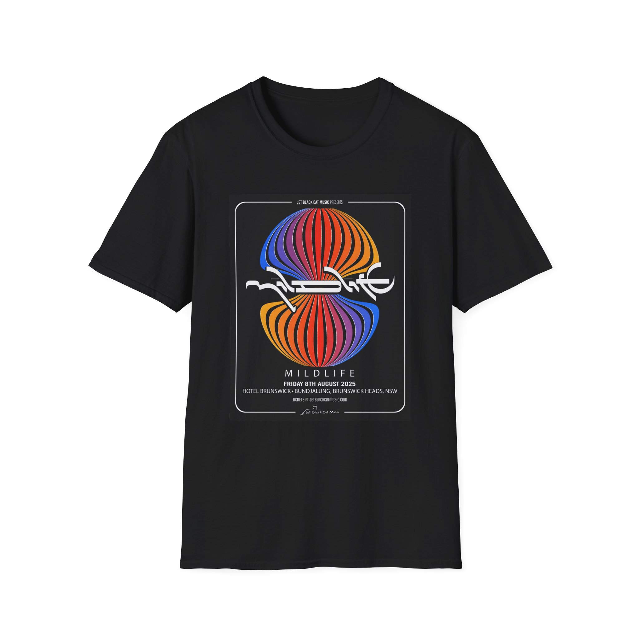 Mildlife Hotel Brunswick, NSW Concert Unisex Softstyle T-Shirt