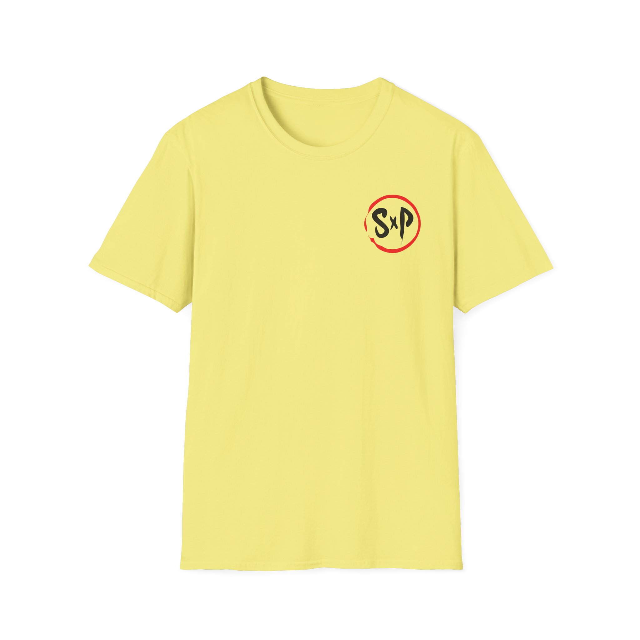 Simple Plan Circle Splat Unisex Softstyle T-Shirt