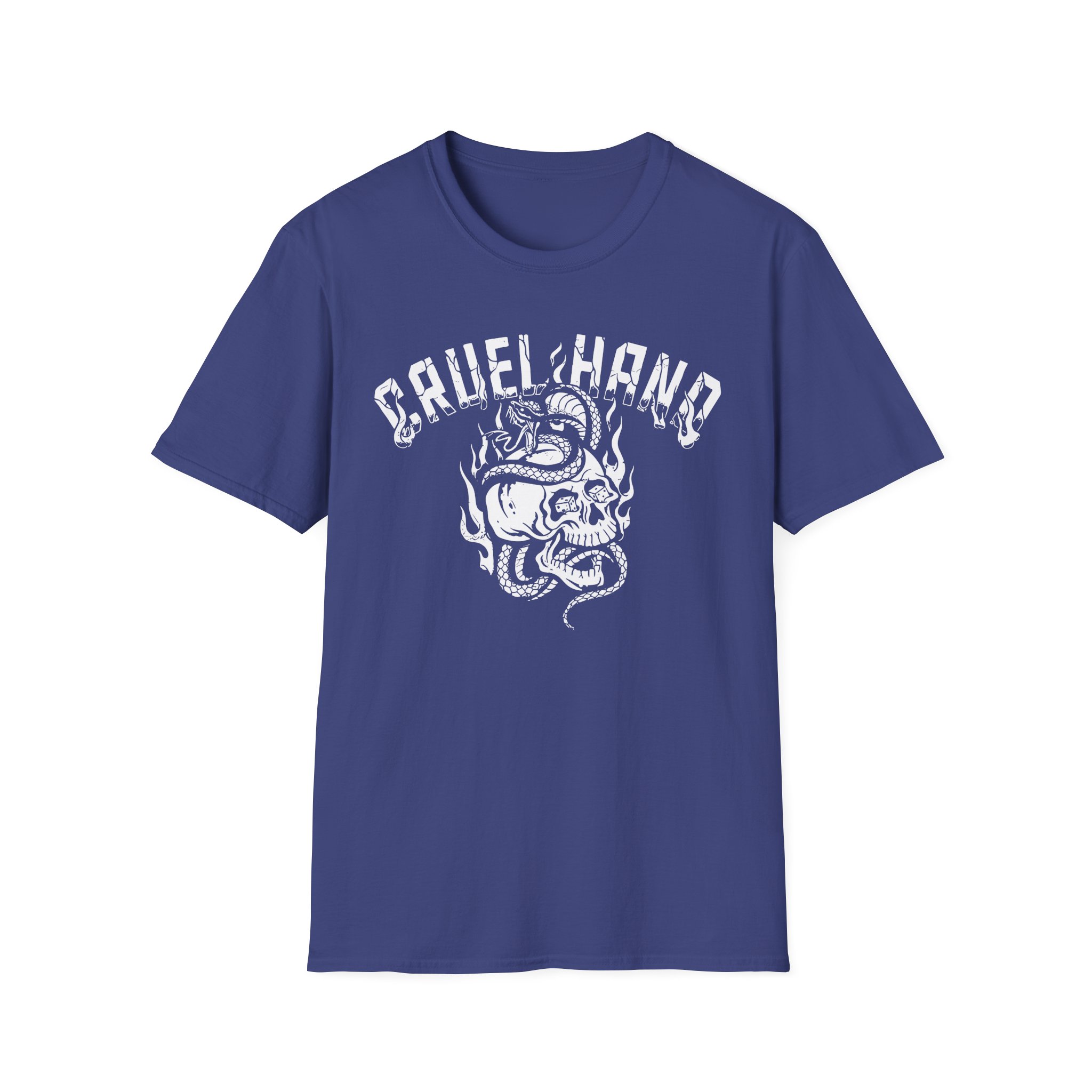 Cruel Hand Cobra Skull Unisex Softstyle T-Shirt