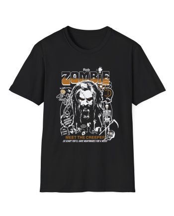 Rob Zombie Meet the Creeper Unisex Softstyle T-Shirt
