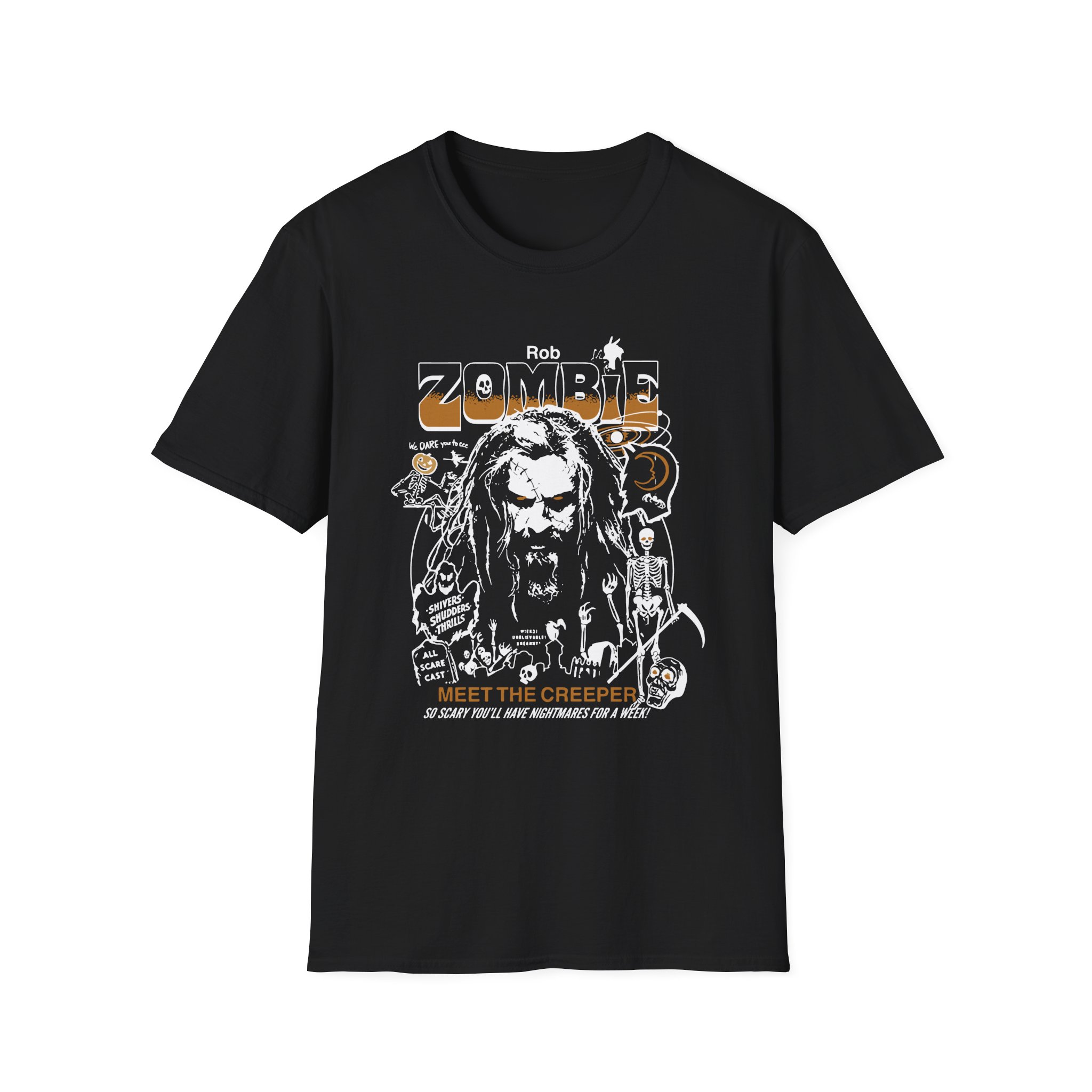 Rob Zombie Meet the Creeper Unisex Softstyle T-Shirt