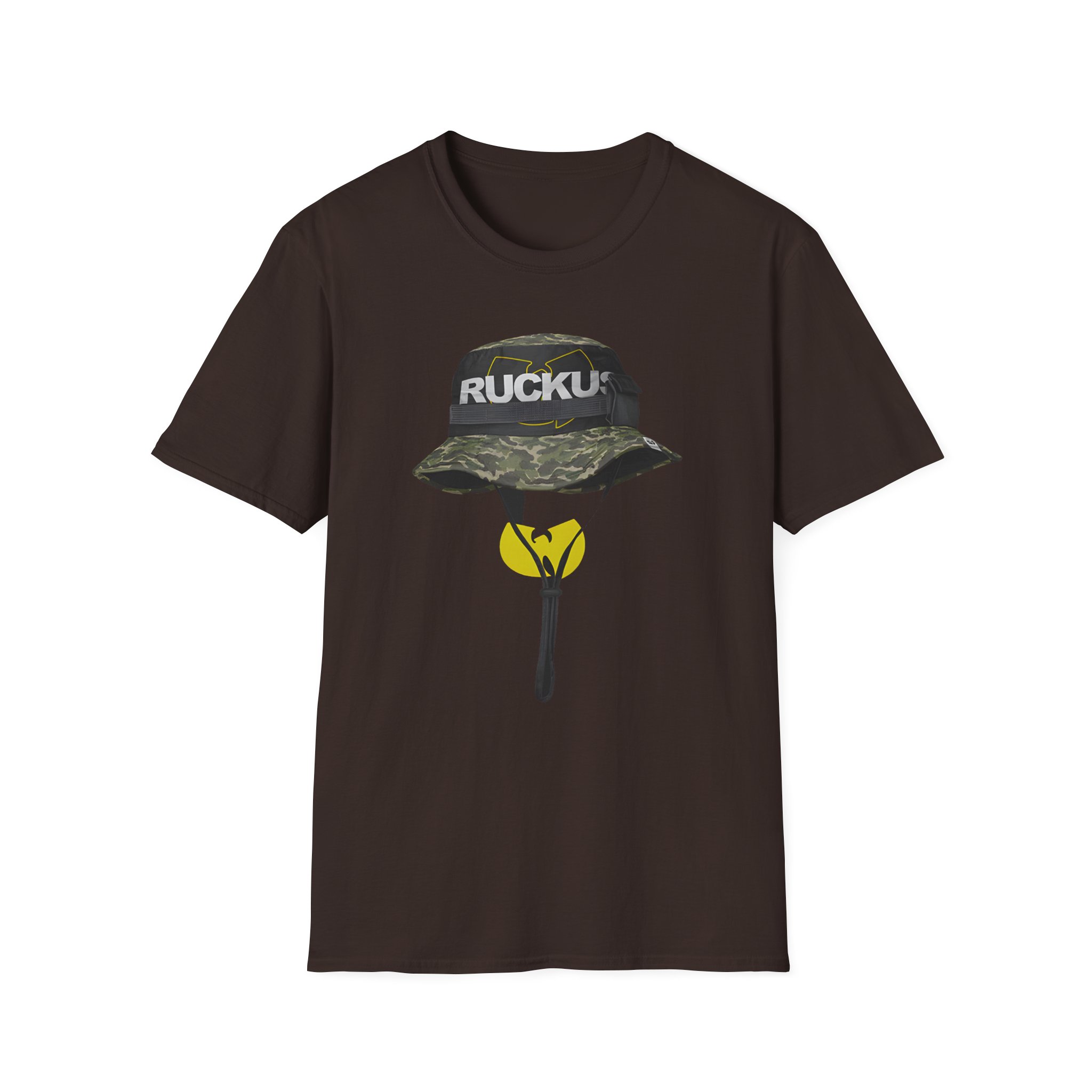 Wu Tang Clan Ruckus Bucket Unisex Softstyle T-Shirt