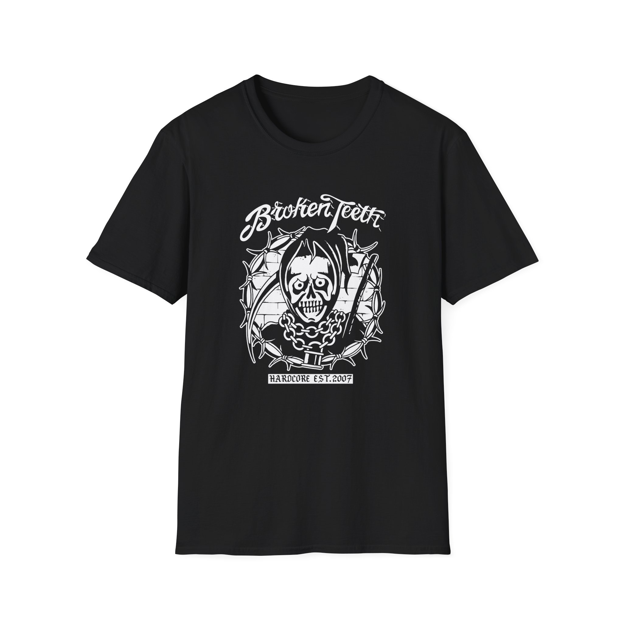 Broken Teeth Unisex Softstyle T-Shirt