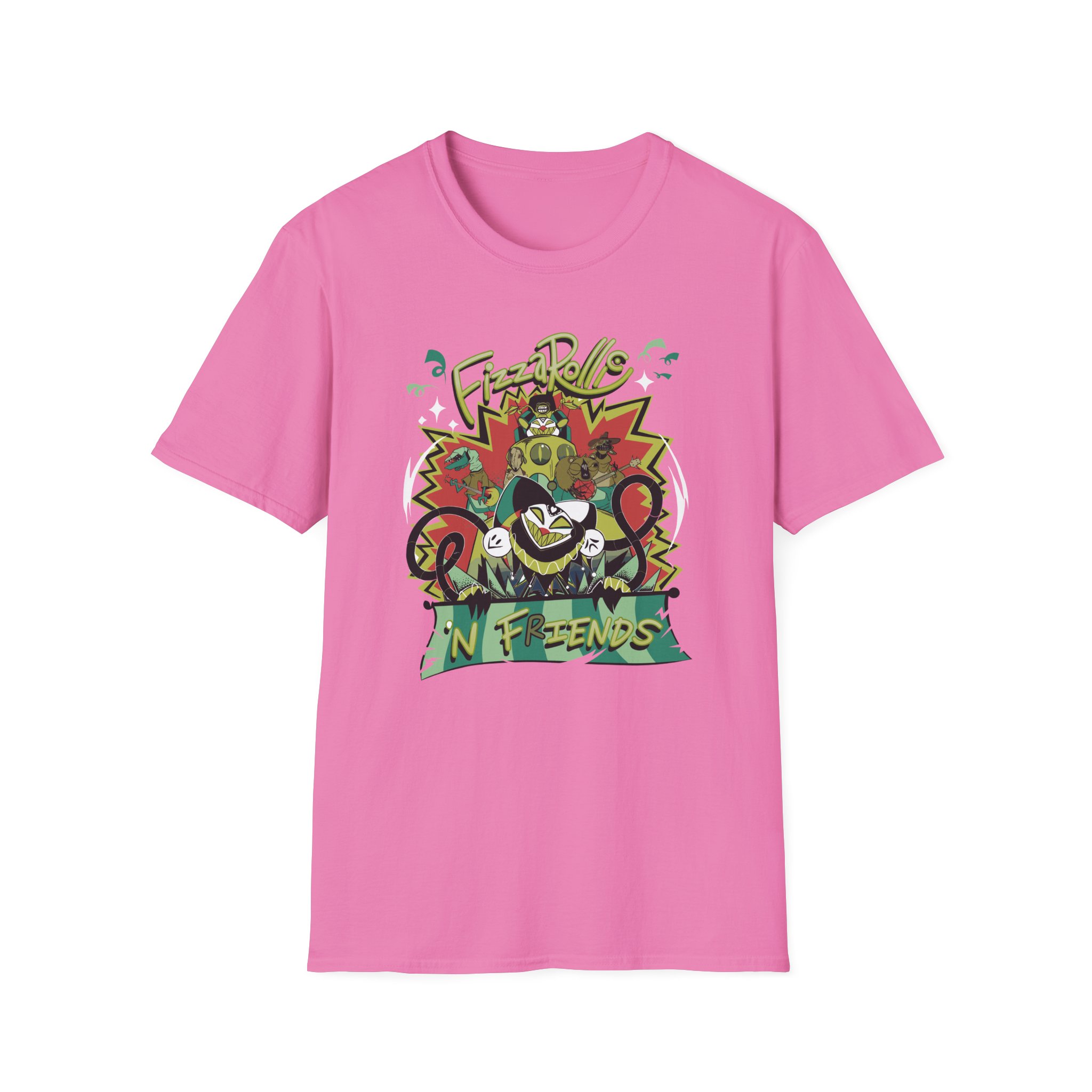 Helluva Boss Fizz N Friends Unisex Softstyle T-Shirt