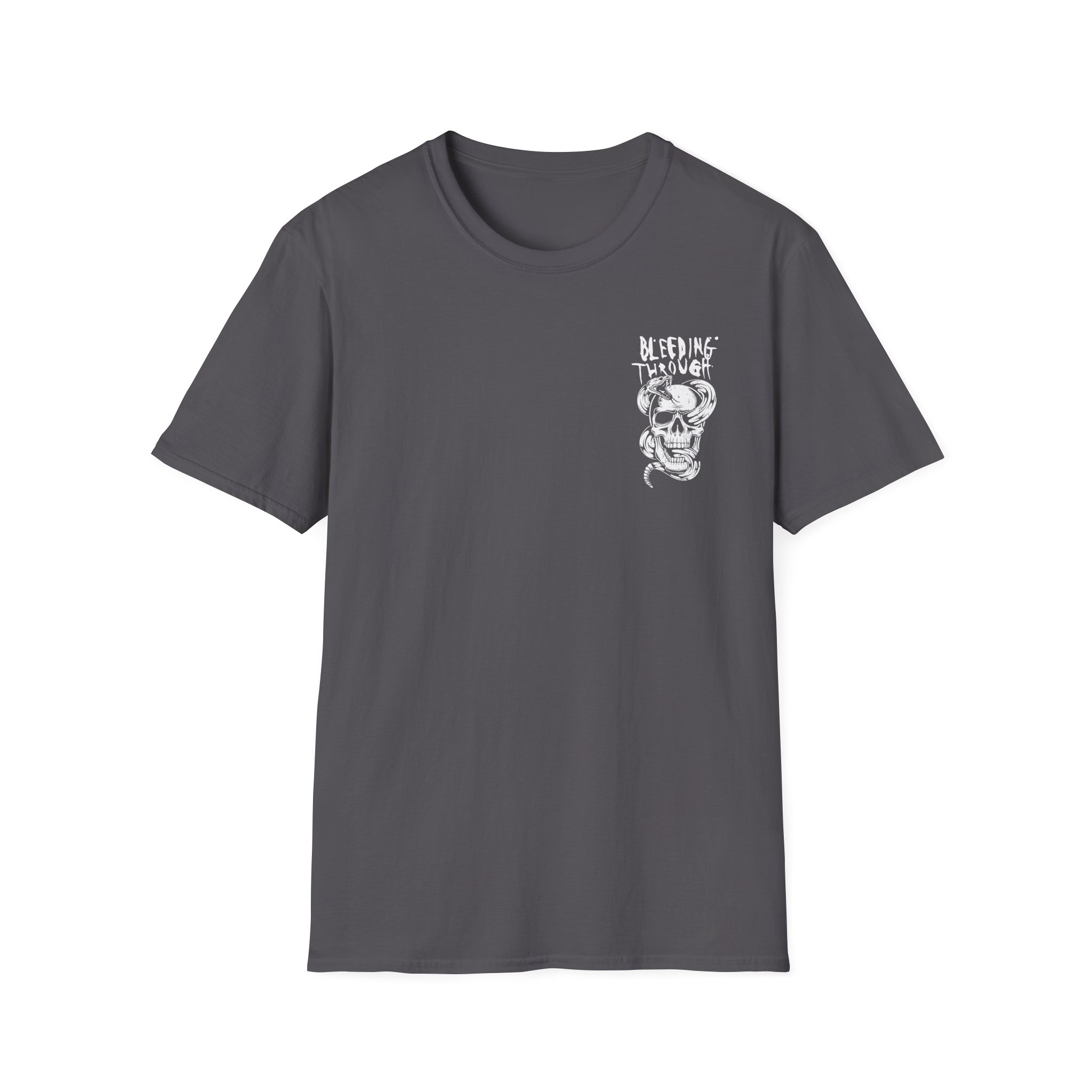 Bleeding Through SNAKE Unisex Softstyle T-Shirt