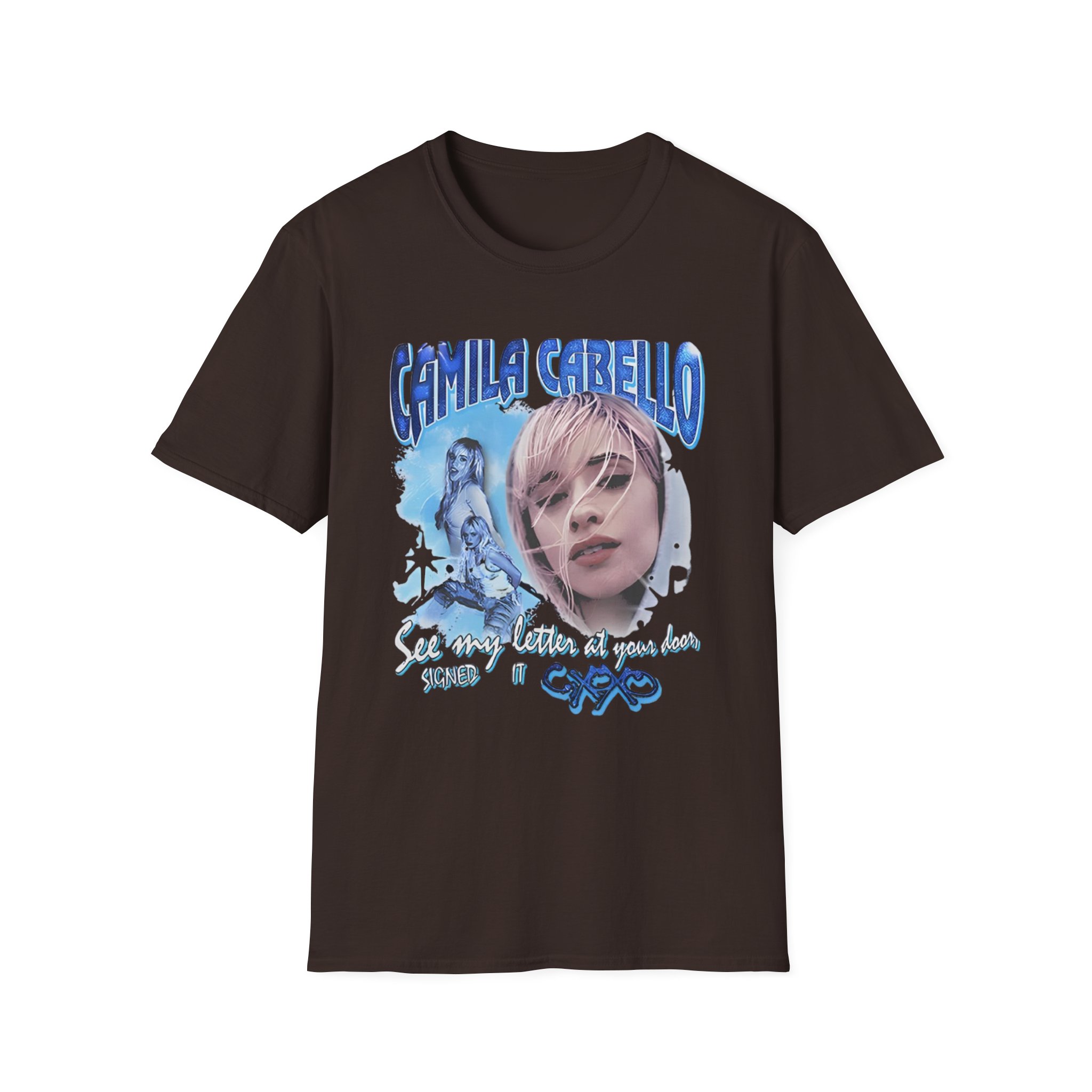 Camila Cabello Signed It C,xoxo Unisex Softstyle T-Shirt