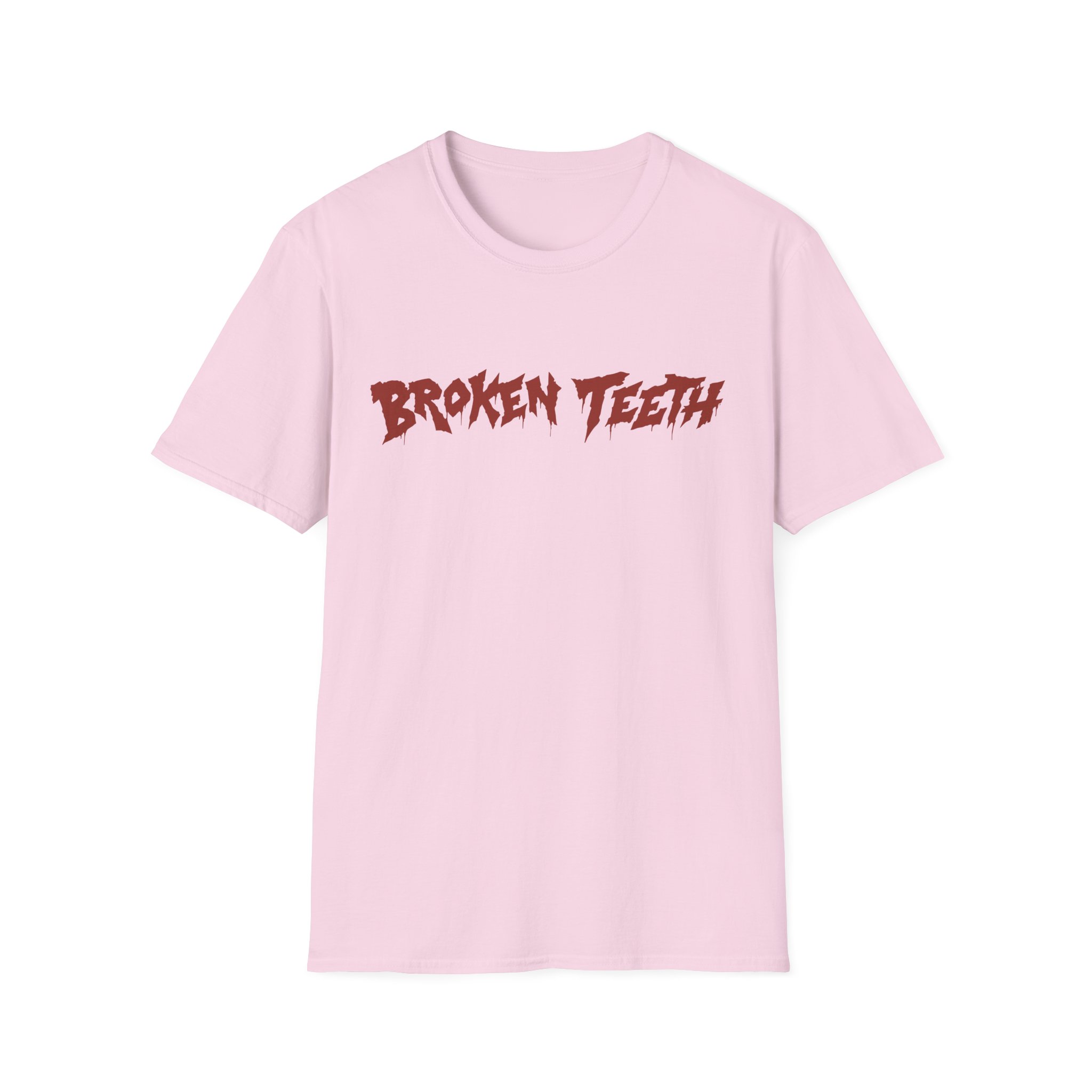Broken Teeth Logo Unisex Softstyle T-Shirt