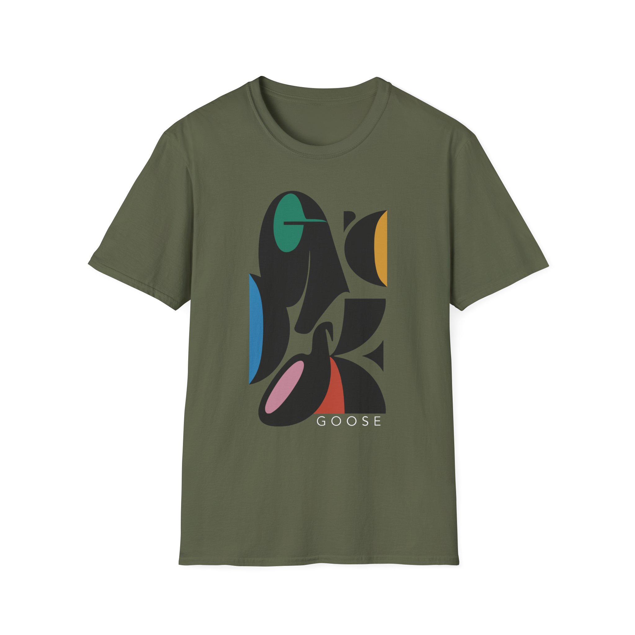 Goose Warp Spheres Unisex Softstyle T-Shirt