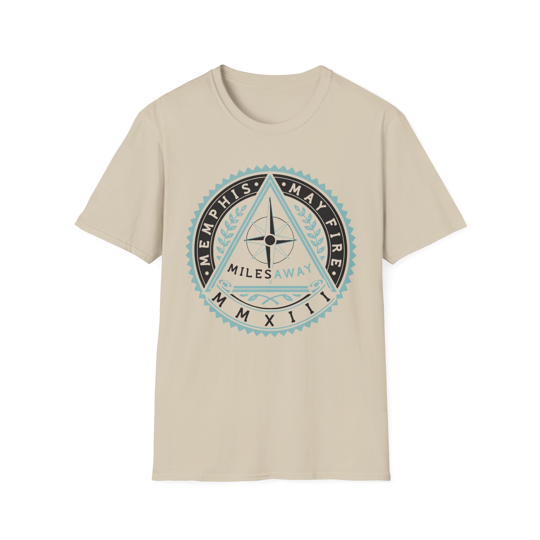 Memphis May Fire Miles Away Unisex Softstyle T-Shirt
