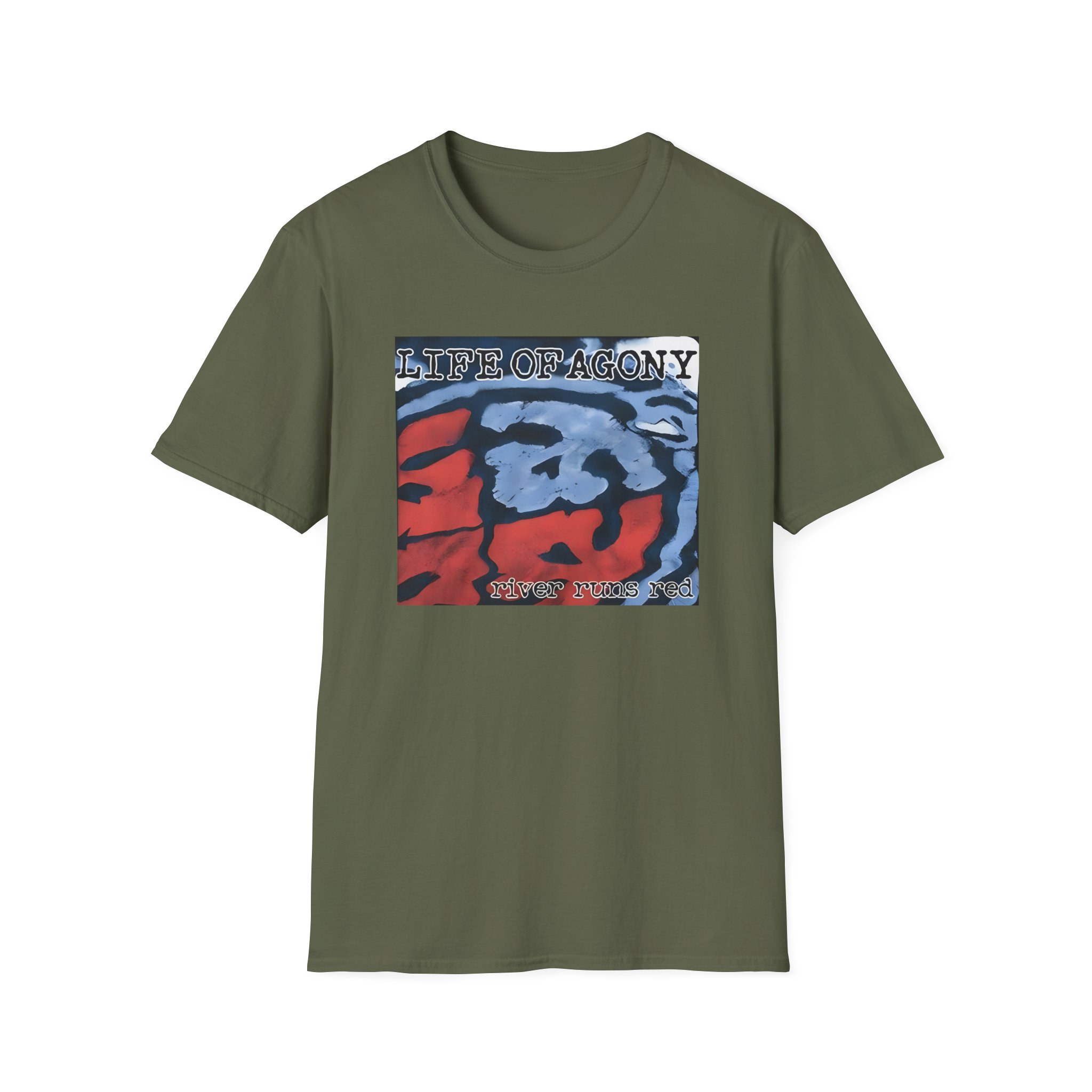 Life of Agony Through and Through Unisex Softstyle T-Shirt