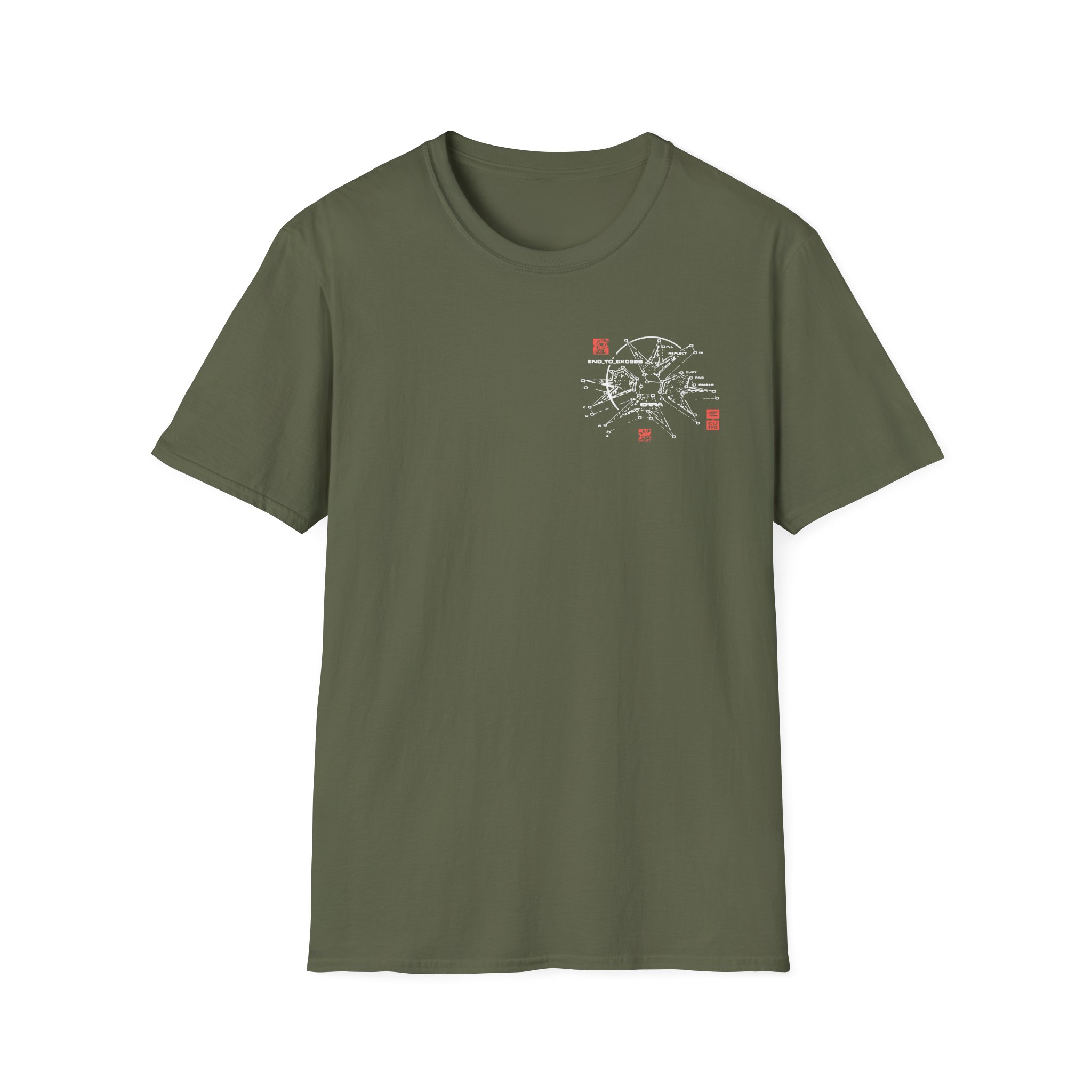 Erra End to Excess Unisex Softstyle T-Shirt