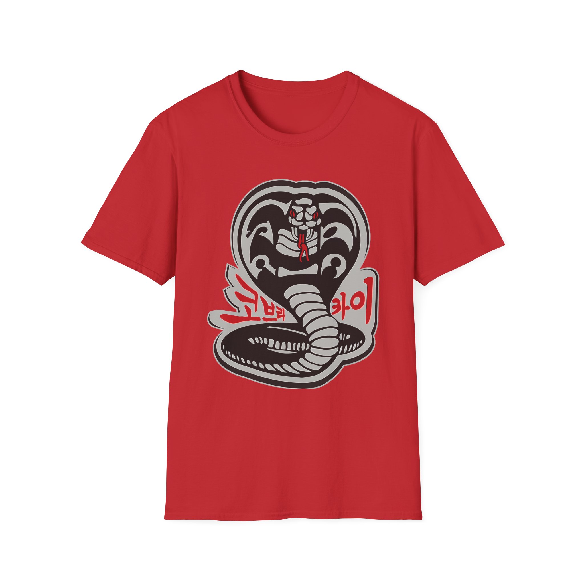 Cobra Kai South Korea Logo Unisex Softstyle T-Shirt