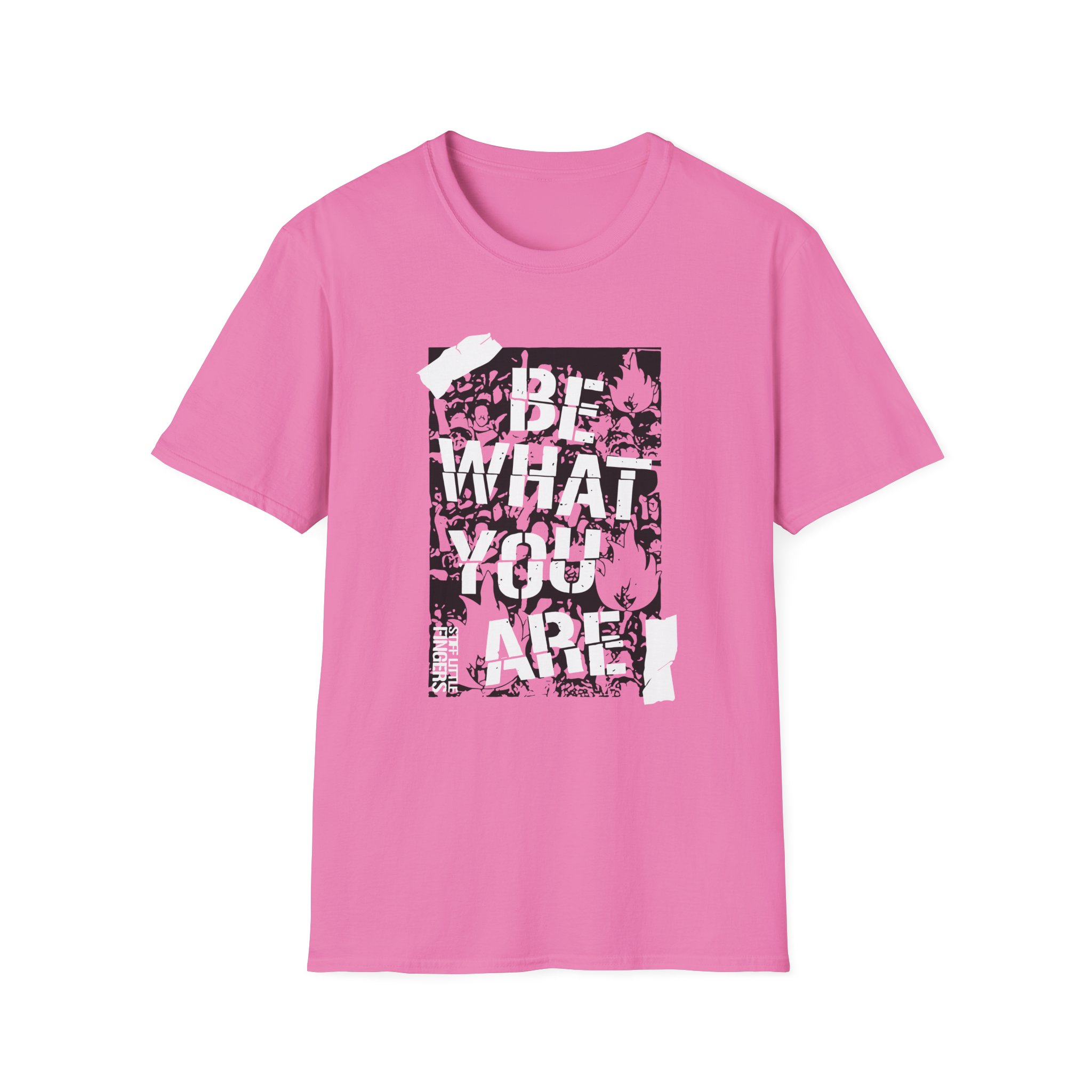 Stiff Little Fingers Be What You Are Unisex Softstyle T-Shirt