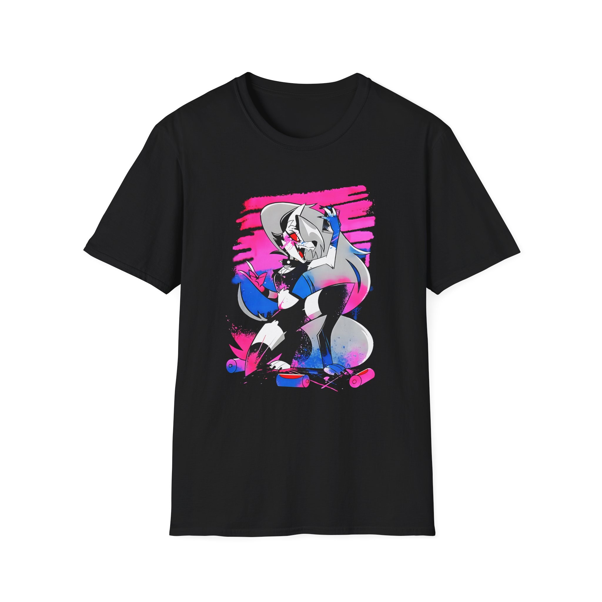 Helluva Boss Loona Micro Ribbed Unisex Softstyle T-Shirt