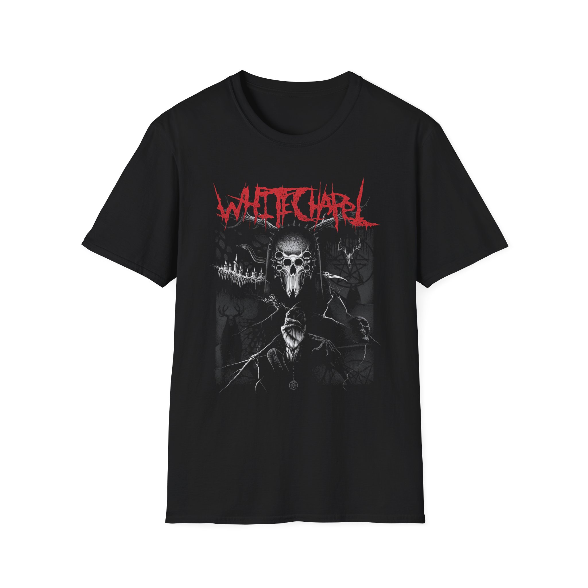 Whitechapel Cult Leader Unisex Softstyle T-Shirt