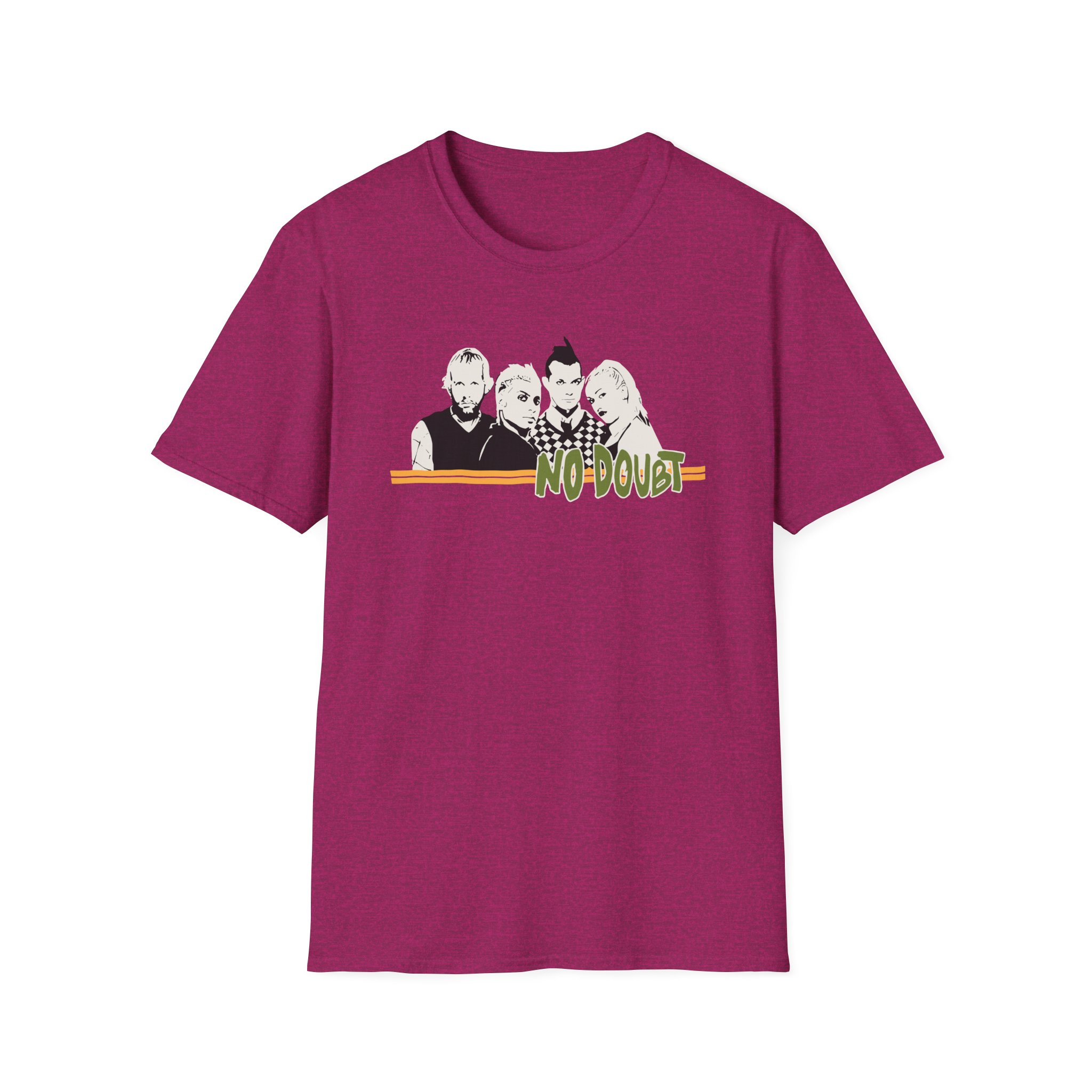 No Doubt Stripe Unisex Softstyle T-Shirt