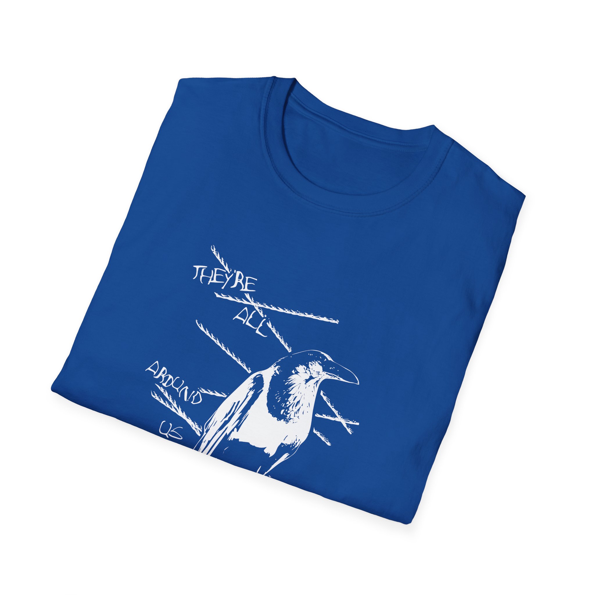 Poppy They're All Around Us Unisex Softstyle T-Shirt