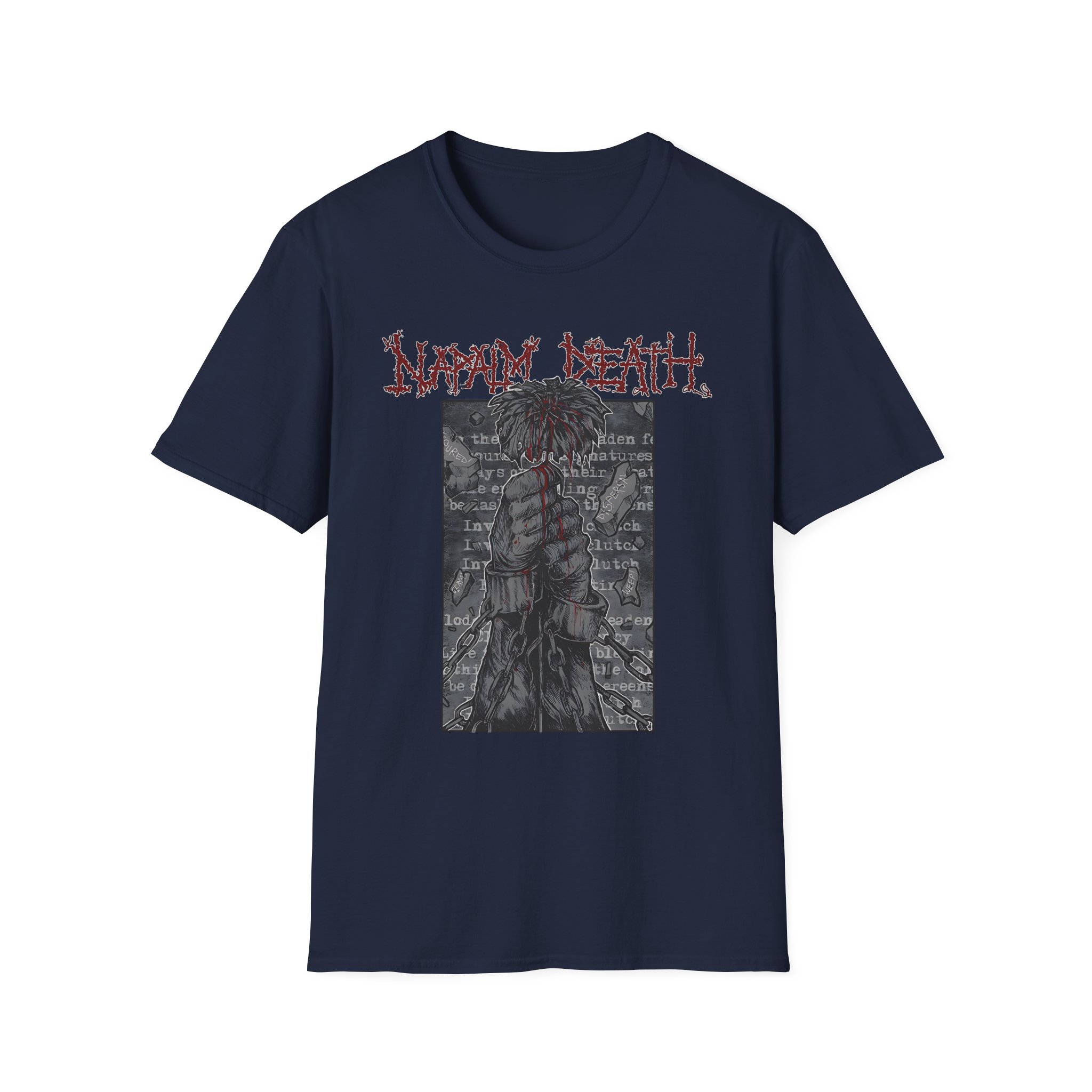 Napalm Death Invigorating Clutch Unisex Softstyle T-Shirt