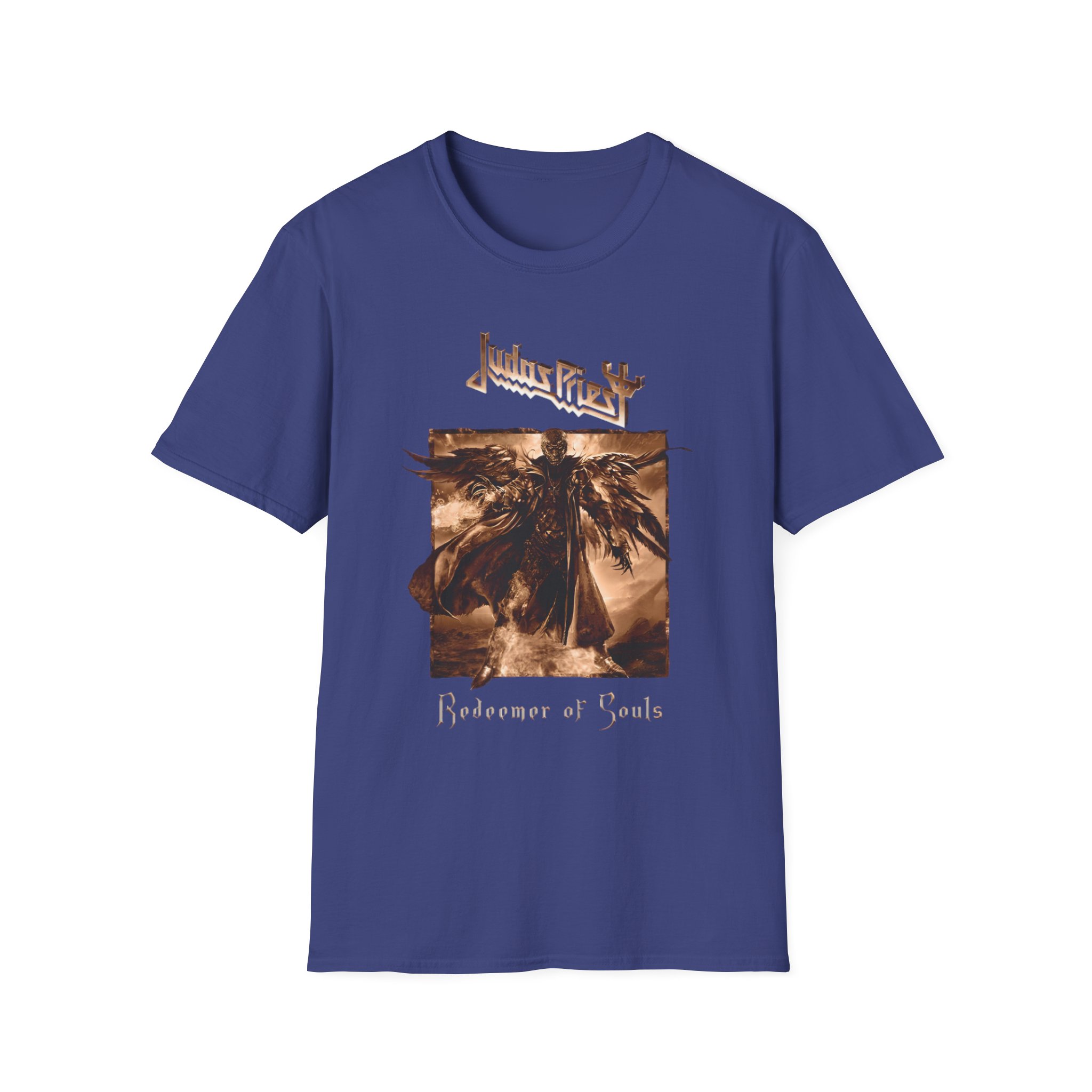 Judas Priest Redeemer of Souls Album Square Unisex Softstyle T-Shirt