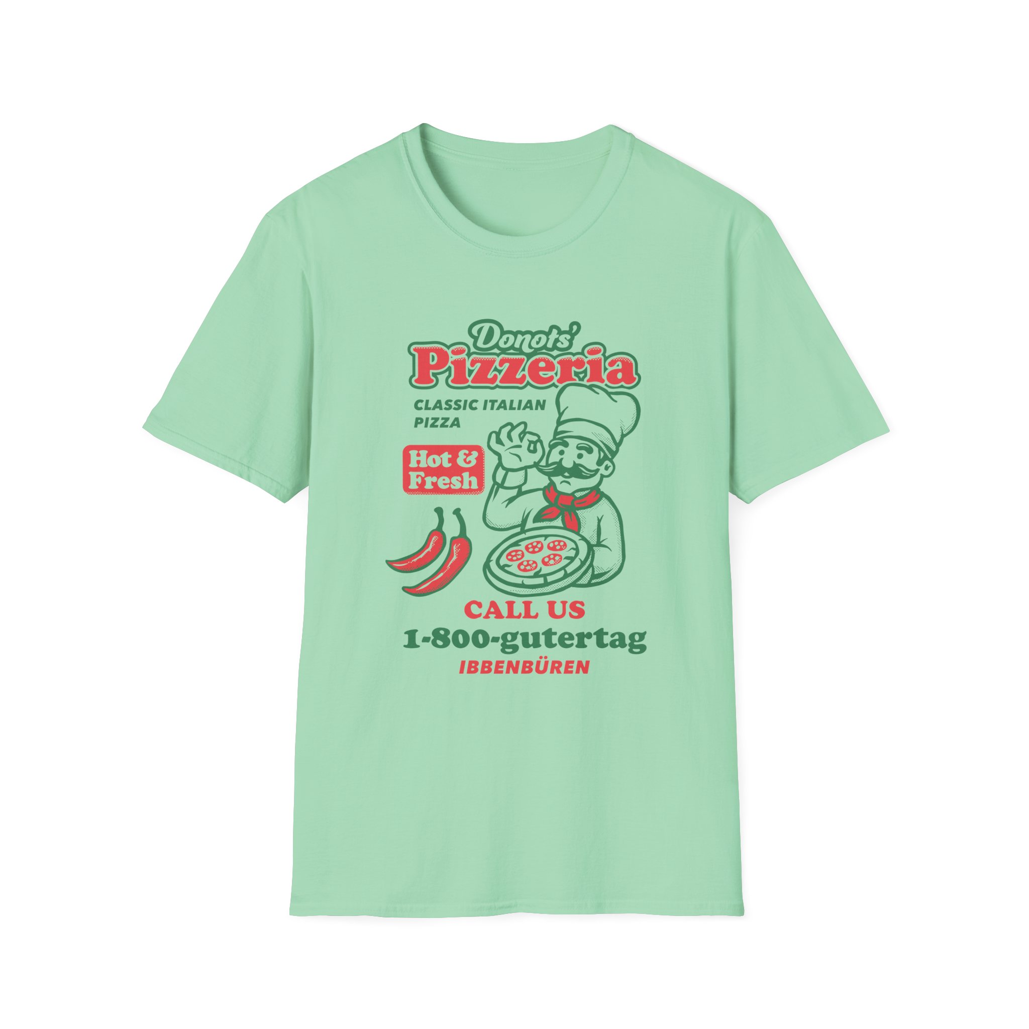 Donots Pizzeria Unisex Softstyle T-Shirt