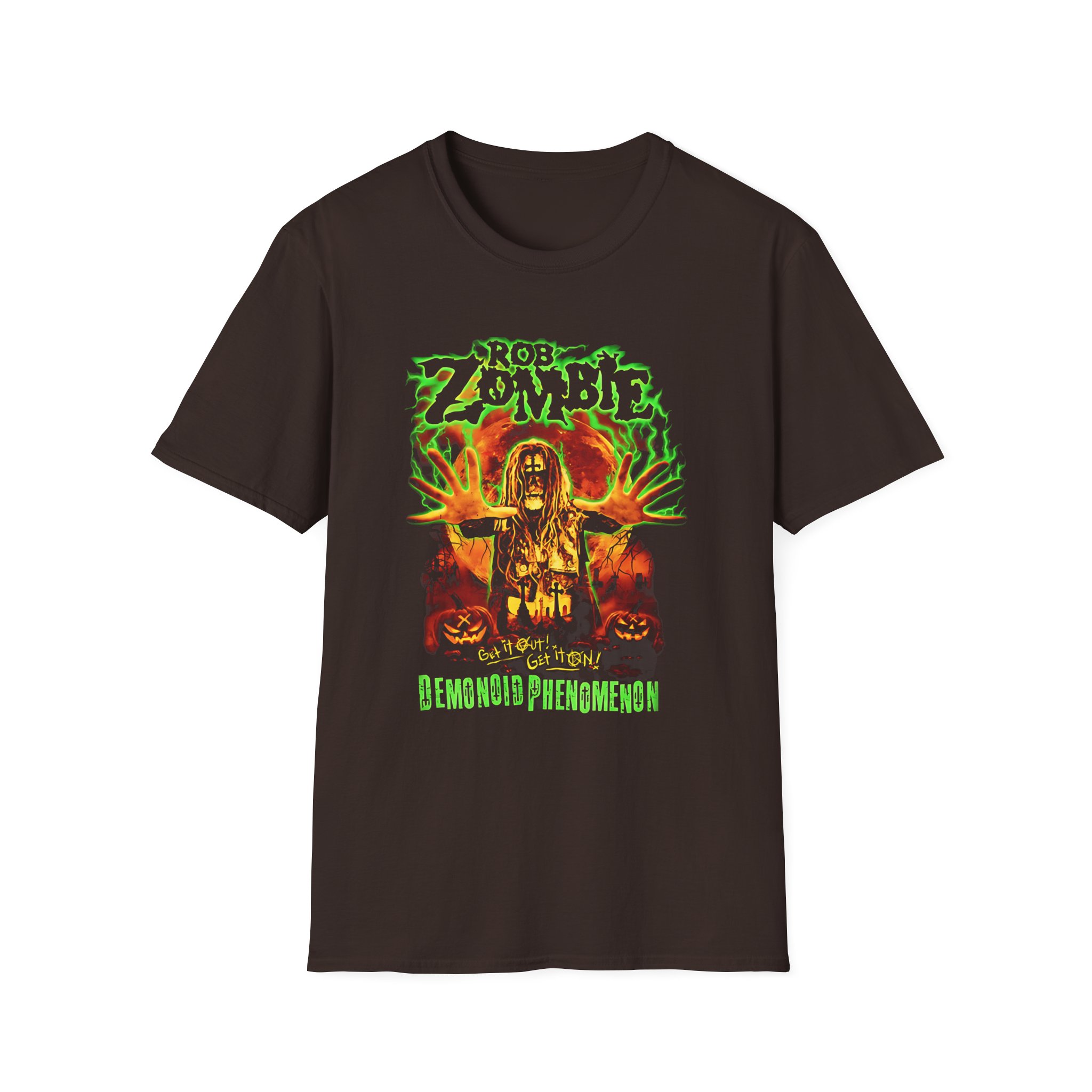 Rob Zombie Demonoid Graveyard Unisex Softstyle T-Shirt