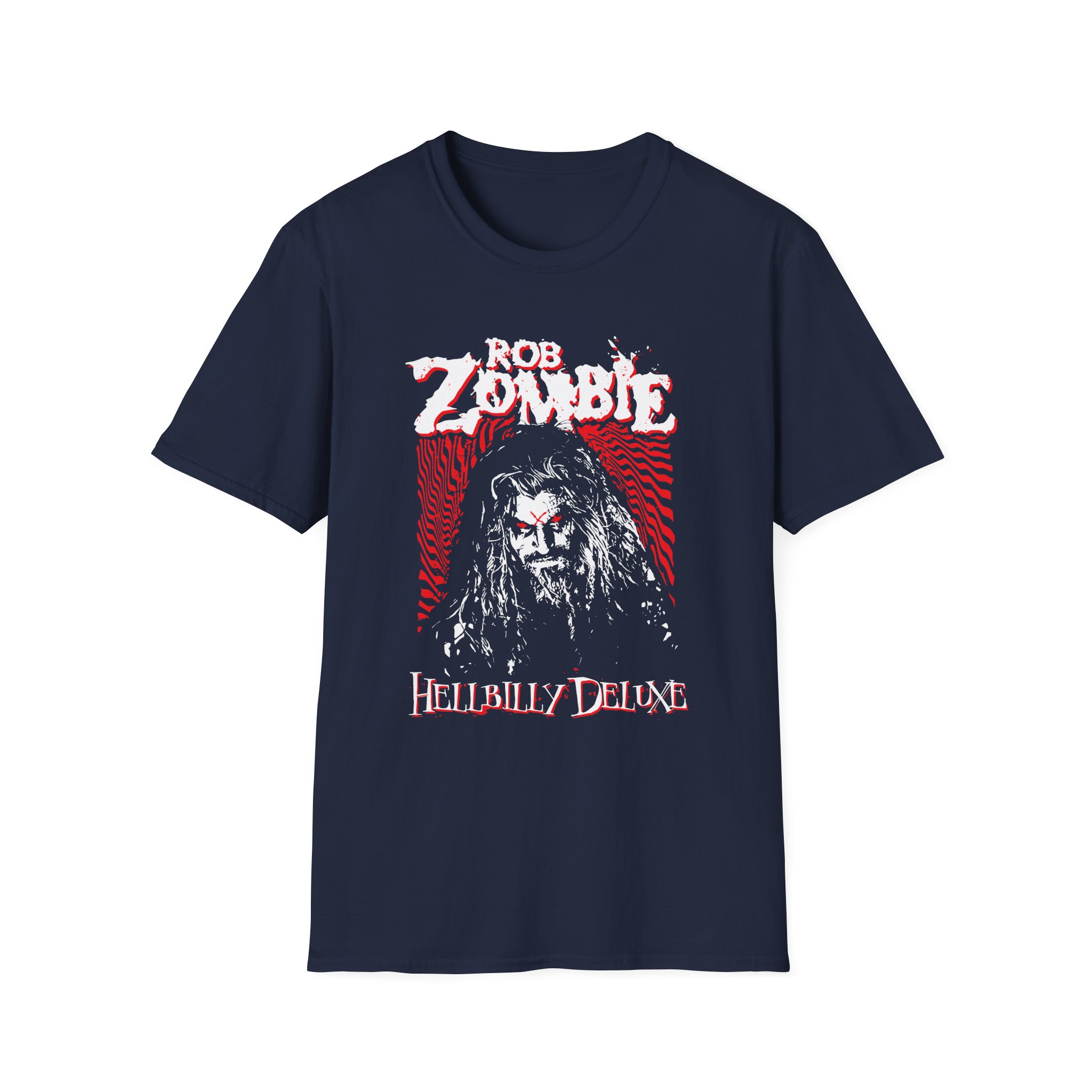 Rob Zombie Hi Con Hellbilly Unisex Softstyle T-Shirt