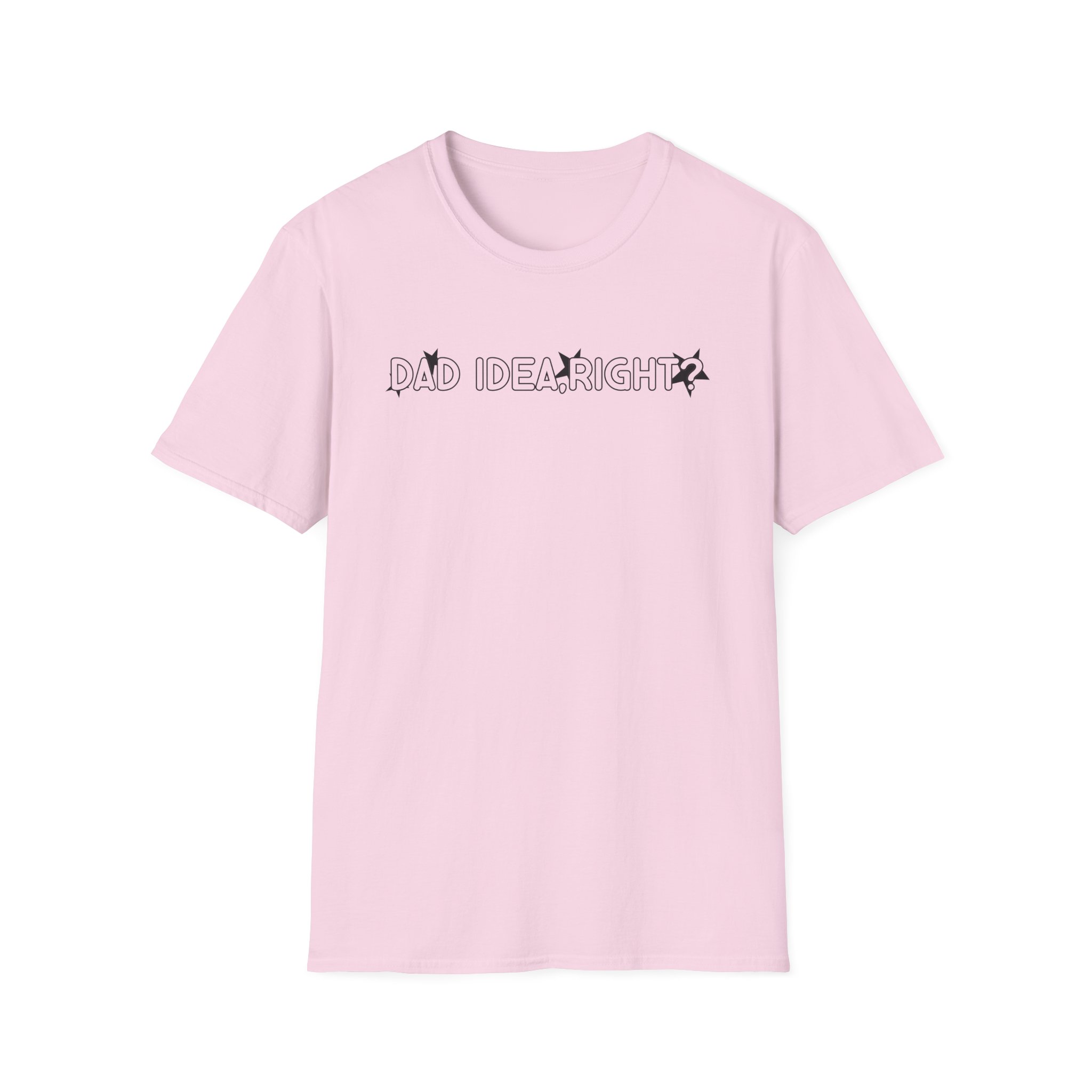 Olivia Rodrigo dad idea right? unisex softstyle t-shirt