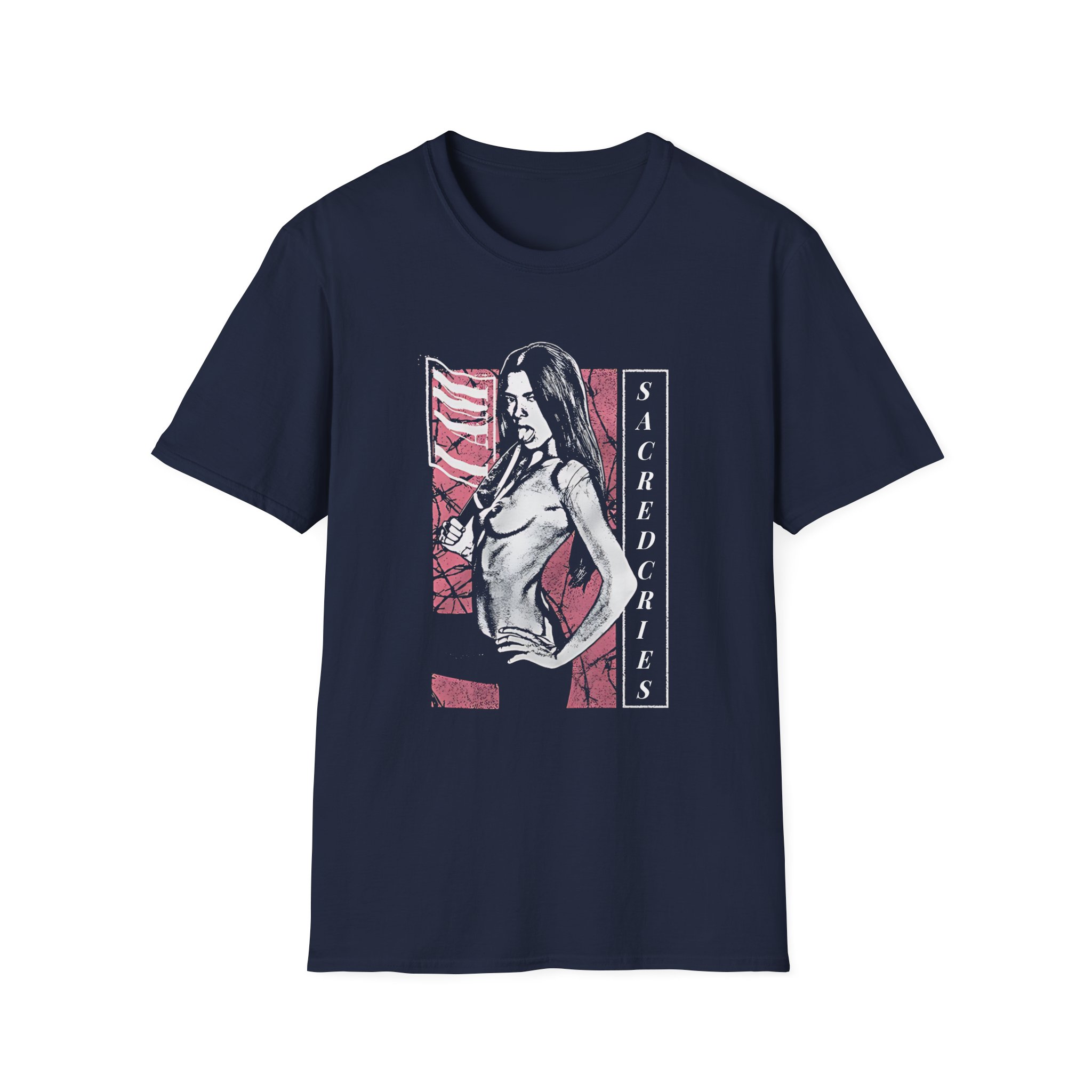 I AM Sacred Cries Unisex Softstyle T-Shirt